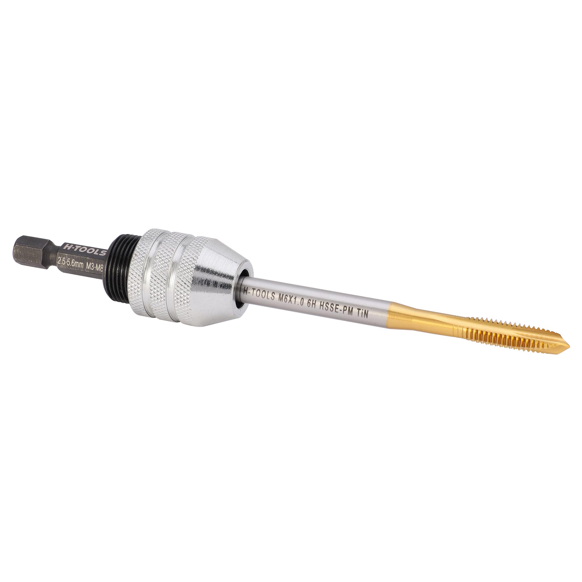 Метчикодержатель для шуруповерта H-Tools M3-M8 (2,5-5,6мм) 00612040