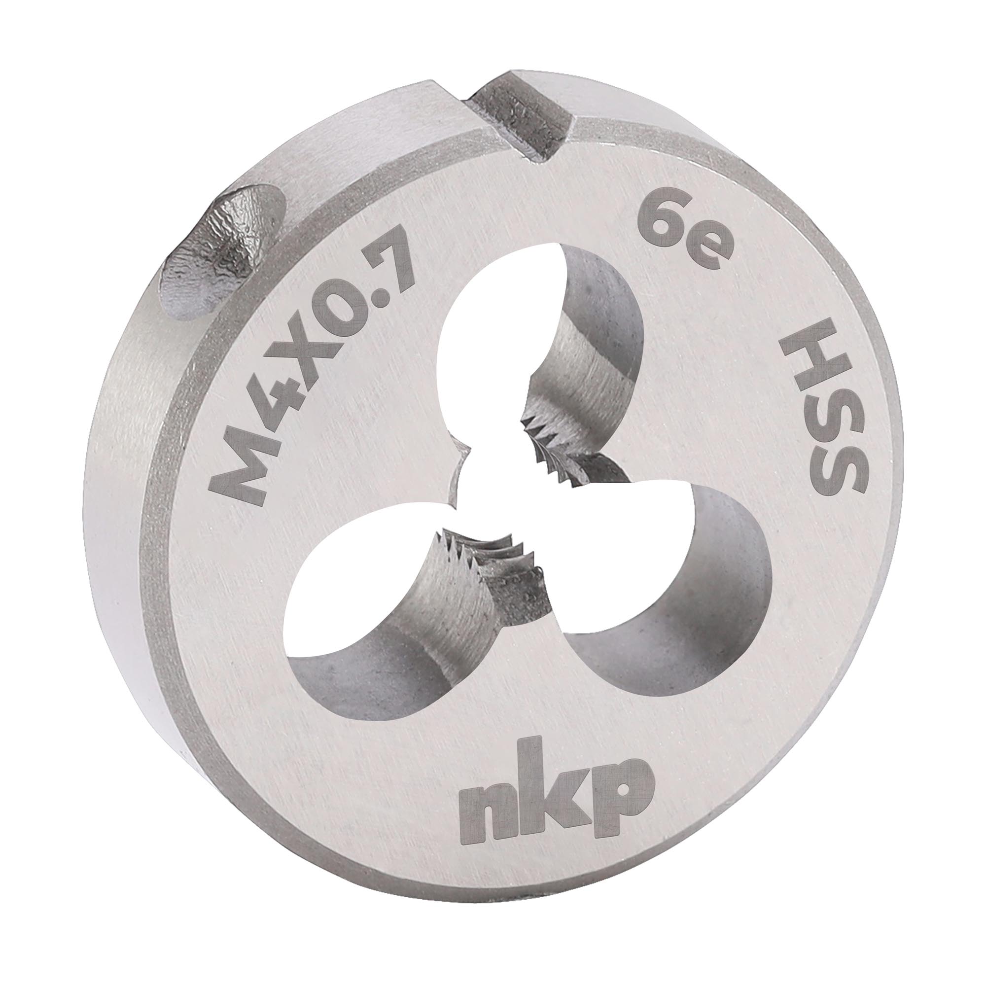 Плашка NKP М4х0,7 DINEN22568 HSS 6e 20х5мм 239040N