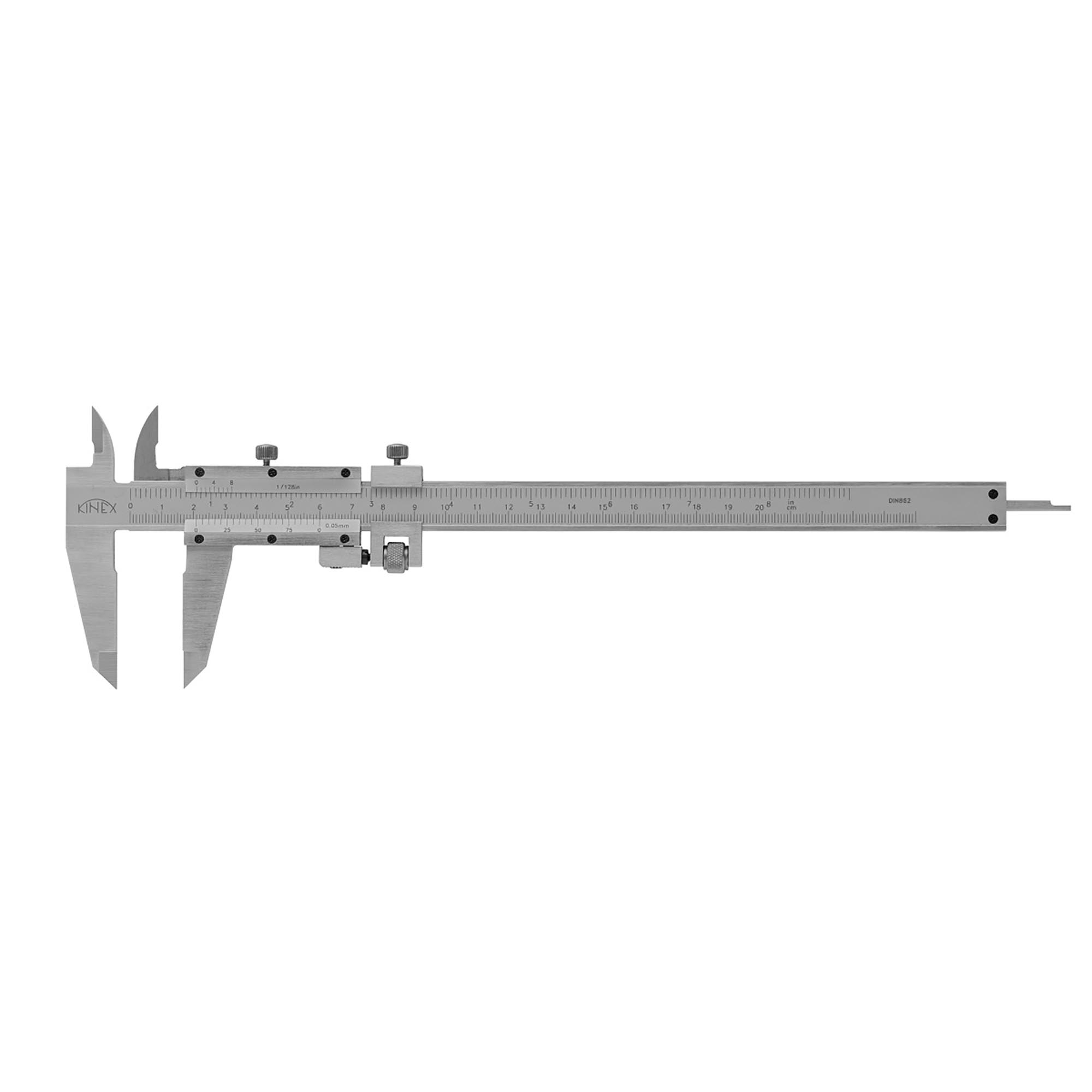 Штангенциркуль Kinex ШЦ-1-200/50мм 0,05мм+inch DIN862 6002-90-1