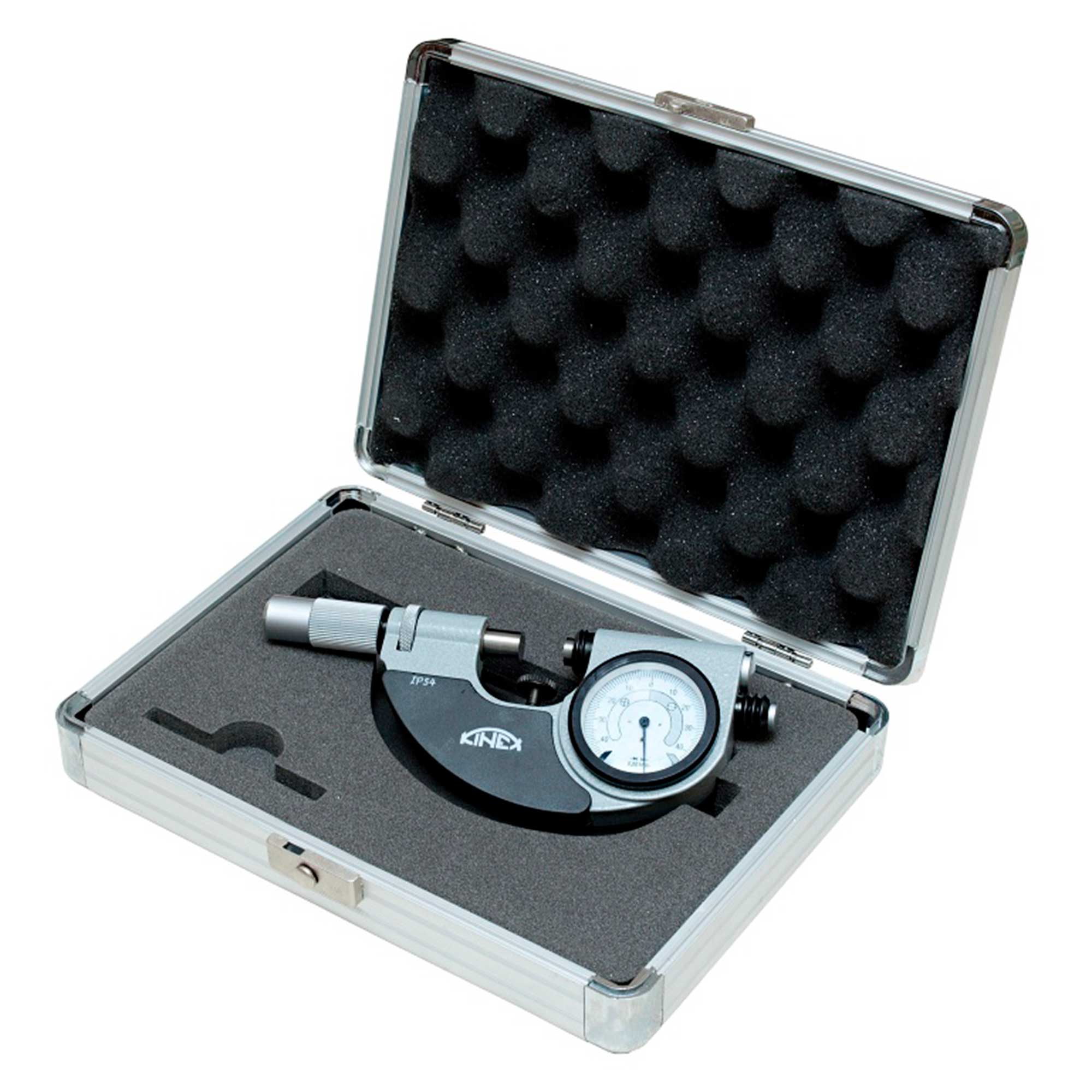 Микрометр индикаторный Kinex МК 75-100мм DIN863 0,001мм 7126-02-100