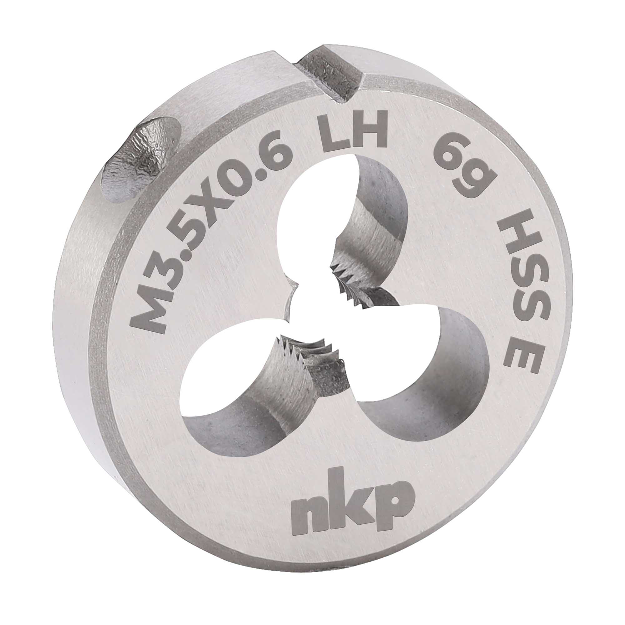 Плашка левая NKP М3,5х0,6 DINEN22568 HSSE 6g 20х5мм 294035N