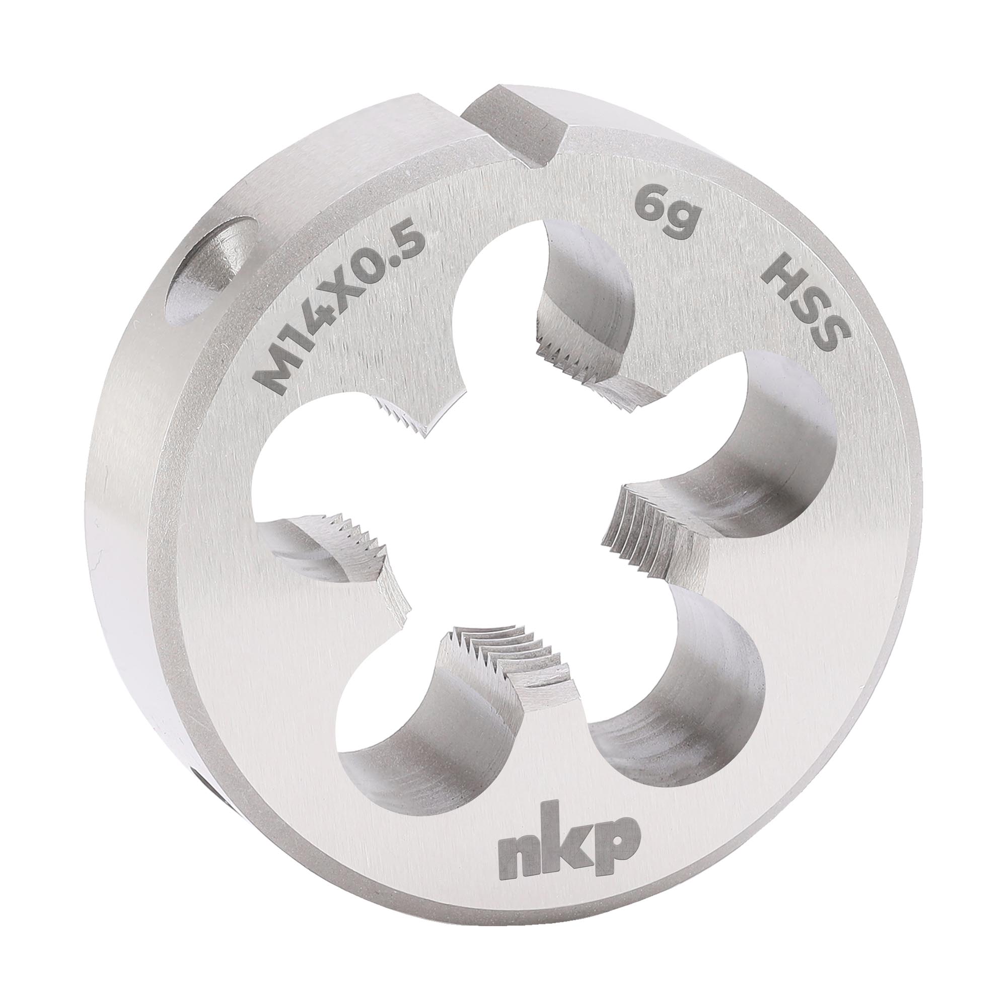 Плашка NKP М14х0,5 DINEN22568 HSS 6g 38х10мм 240145N