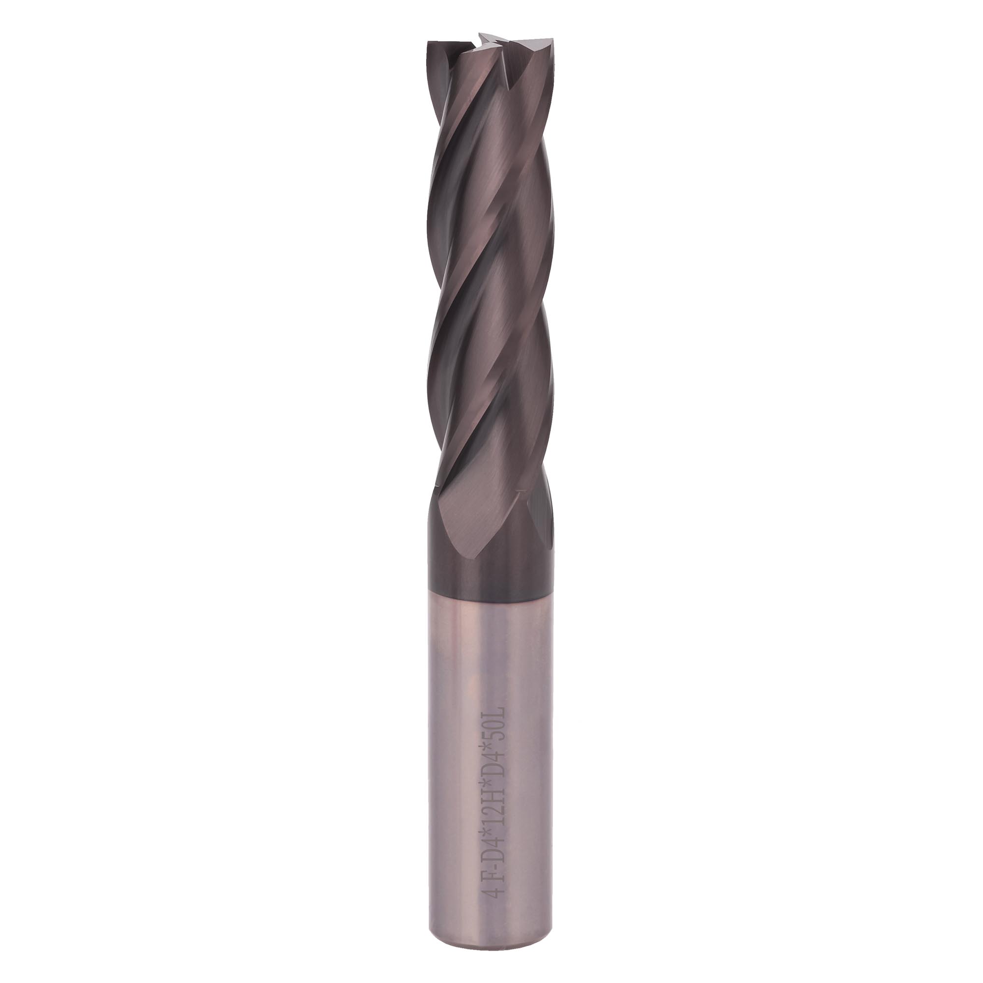 Фреза для нержавеющей стали H-Tools 4,0x50/12мм d04 4z S30 AICrN 6726-040-d04