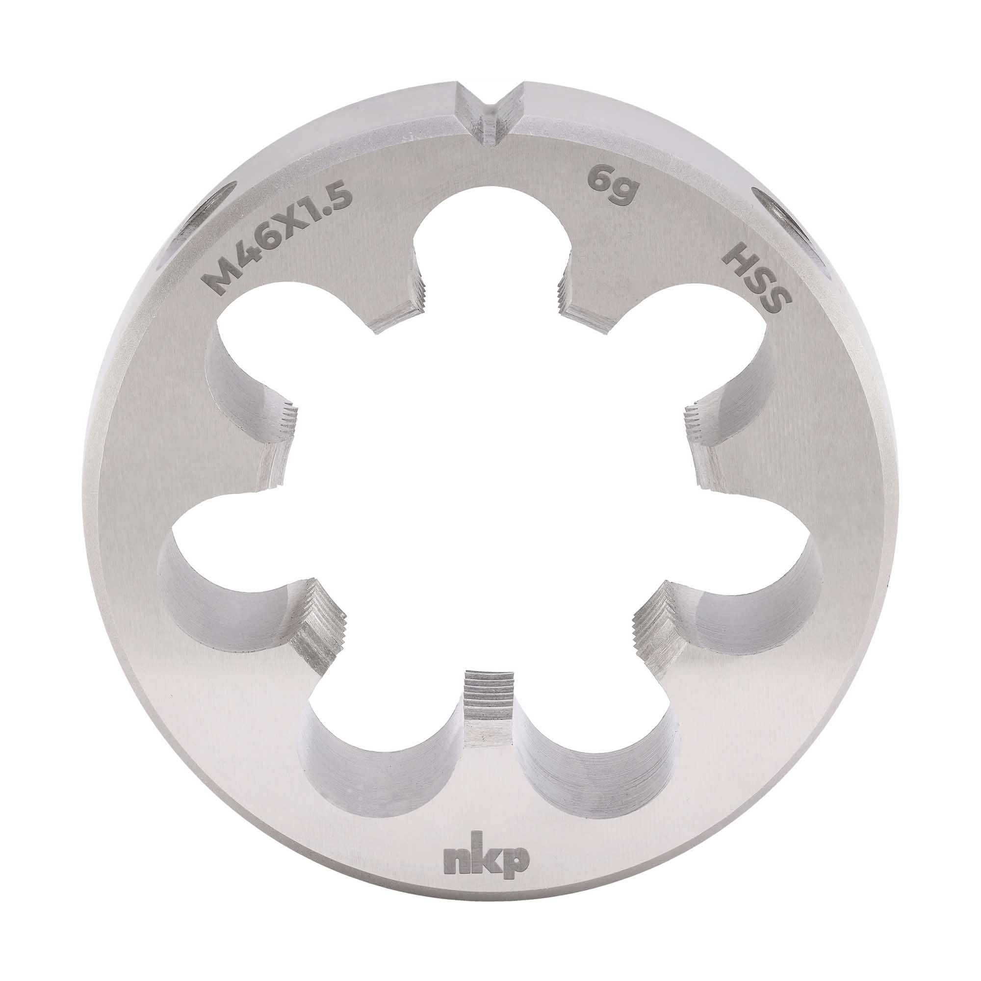 Плашка NKP М46х1,5 DINEN22568 HSS 6g 90х22мм 240461N