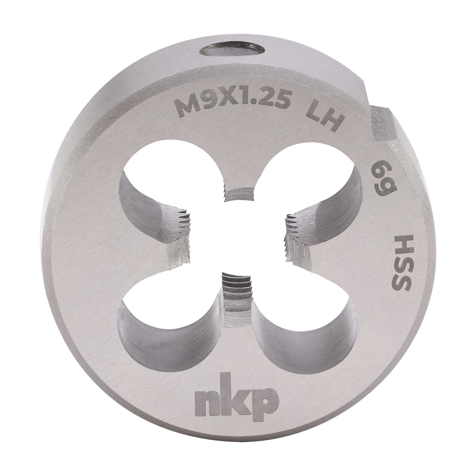 Плашка левая NKP М9х1,25 DINEN22568 HSS 6g 25х9мм 250090N