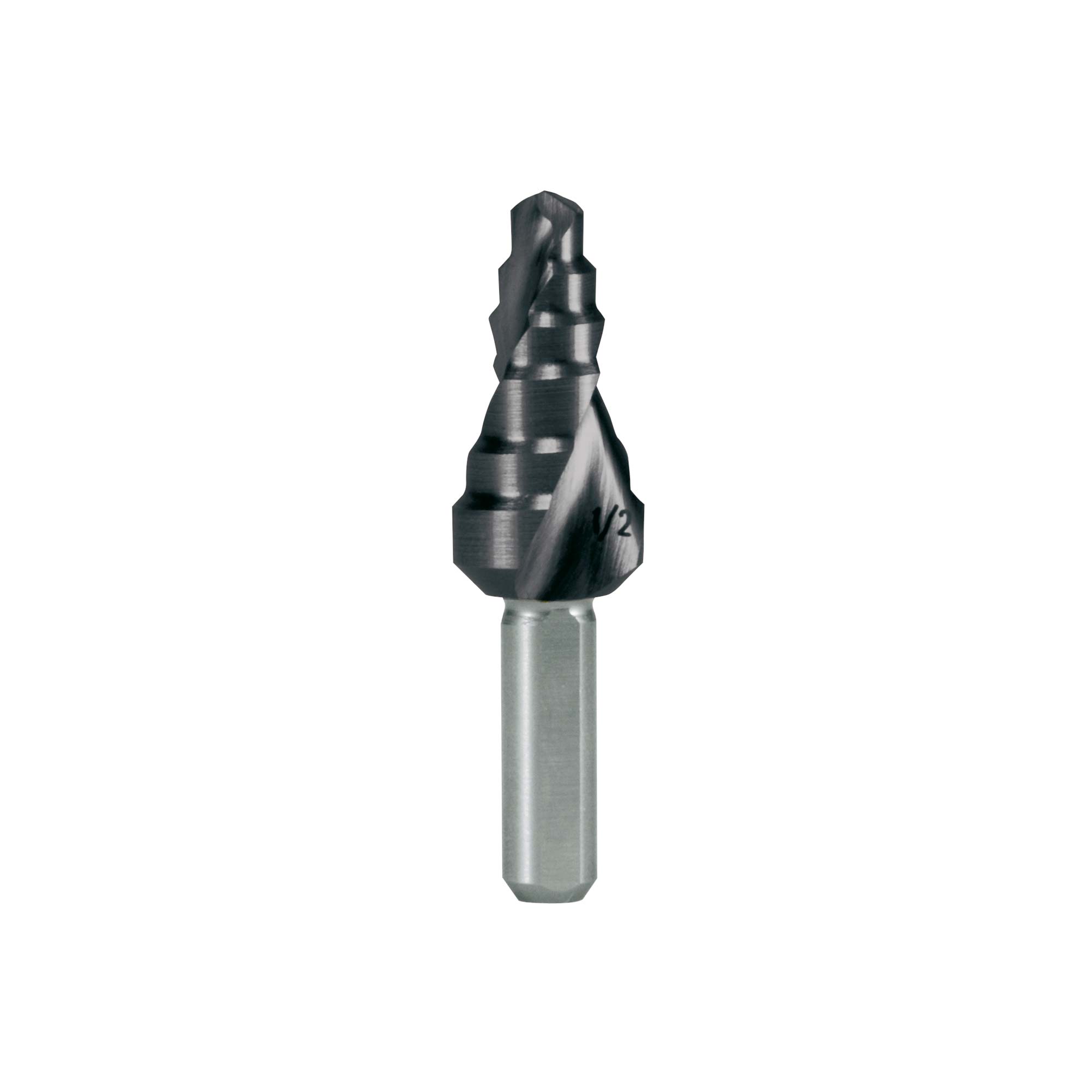 Сверло ступенчатое дюймовое Ruko 3/8-1/2" HSS-G TiALN 2ступ. d=1/4" 101707F