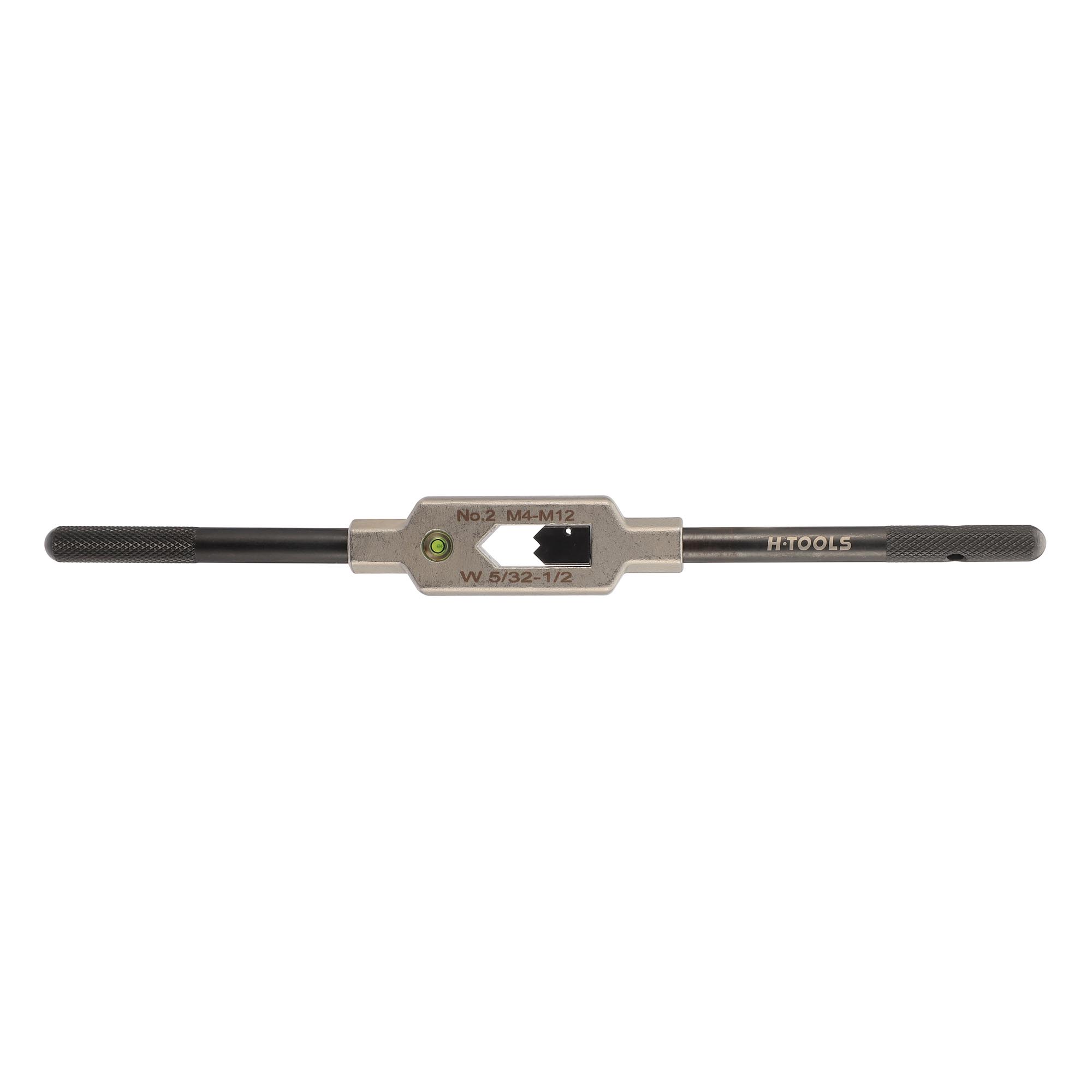Метчикодержатель с уровнем H-Tools M4-M12 265мм DIN1814 INOX 08802050