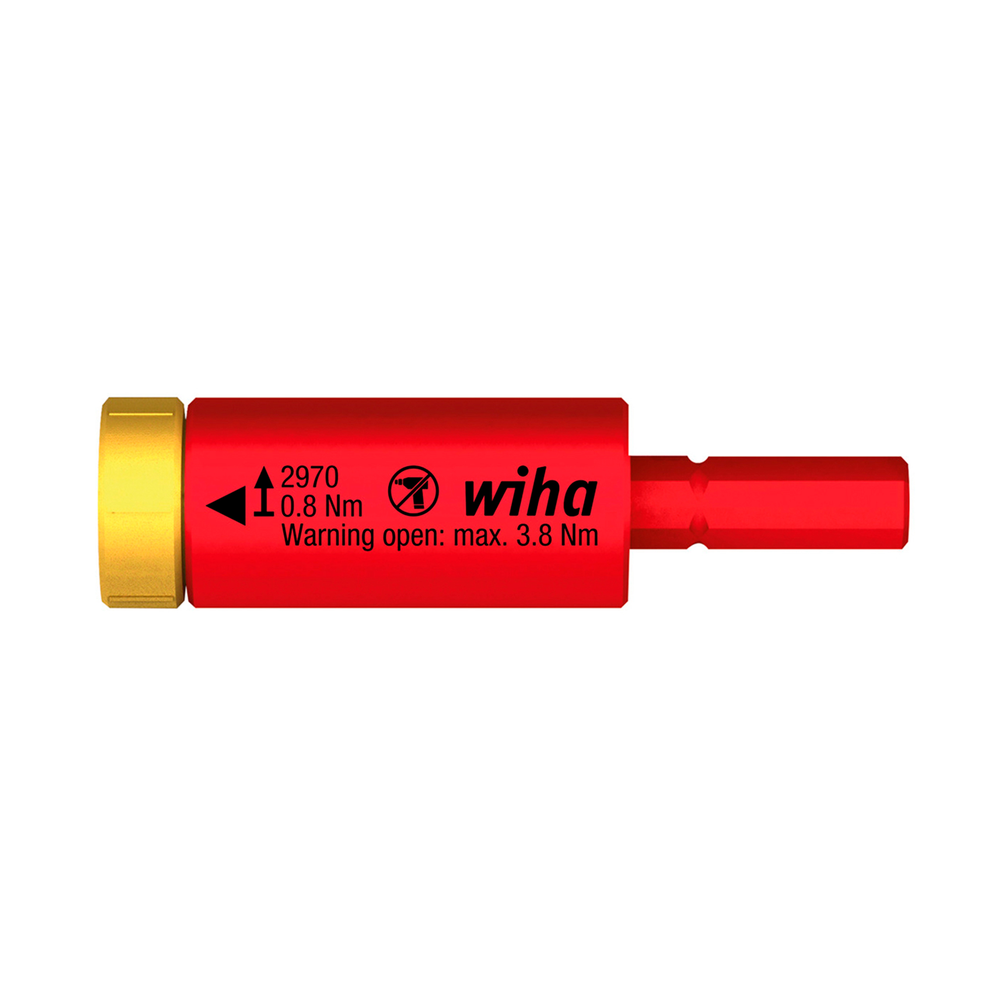 Адаптер диэлектрический EasyTorque Electric VDE 0,8Nm Wiha 2970 41341