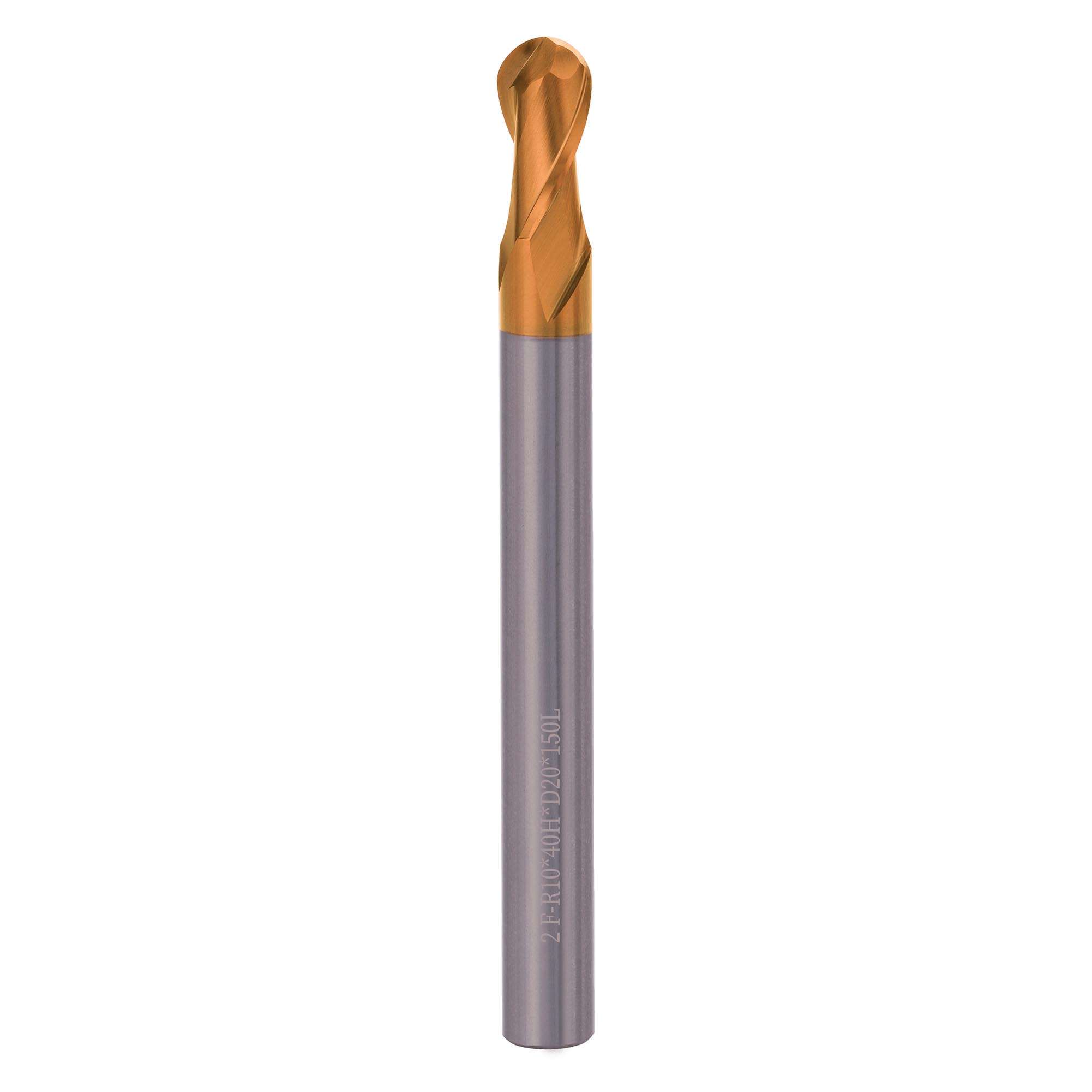 Фреза твердосплавная радиусная H-Tools 20x150/40мм d20 2z 60HRC P30 TiSiCrN 6823-200