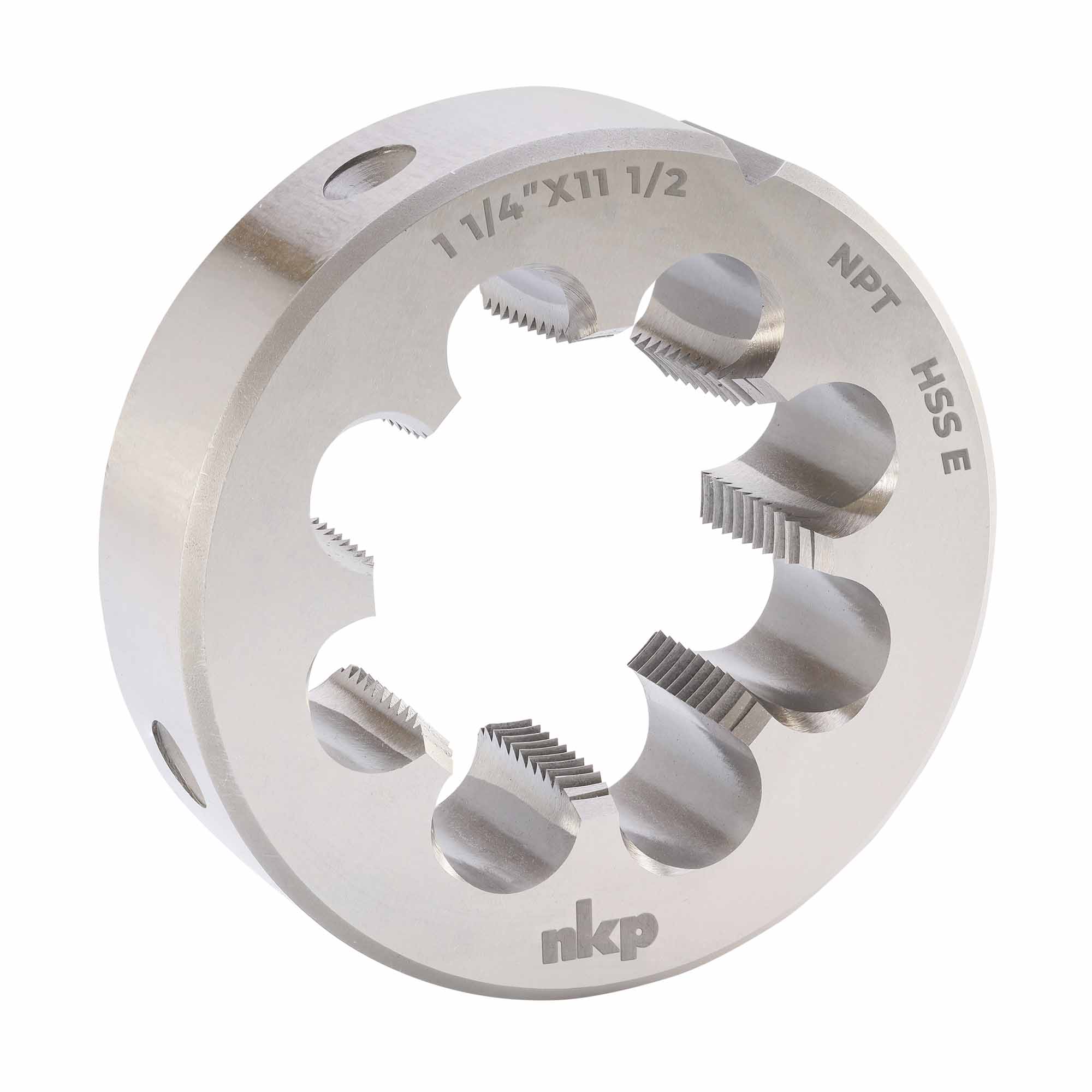 Плашка коническая NKP NPT 1,1/4"-11,5 HSSE DIN EN 24230 75x26мм 121001-N1-4643