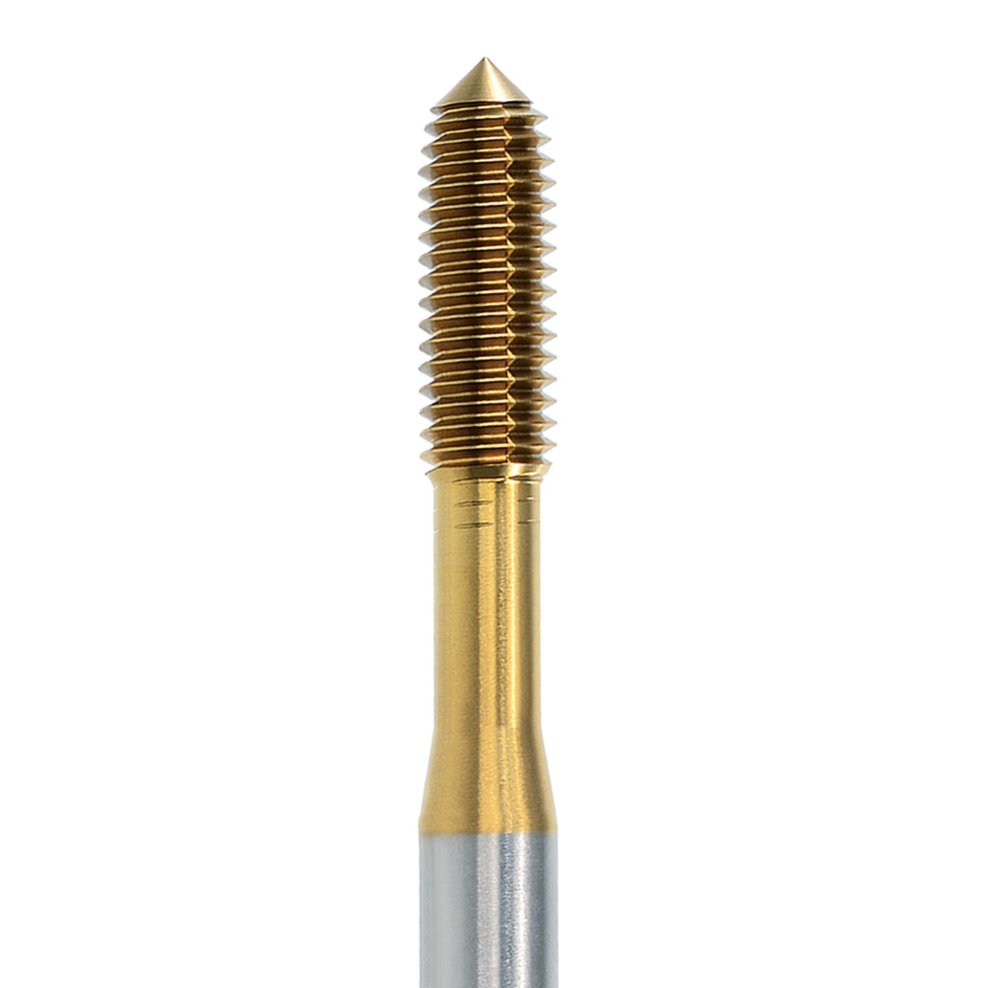 Раскатник для накатки резьбы Volkel HSSE TiN DIN371 6h метрическая резьба М1х0,25 35520