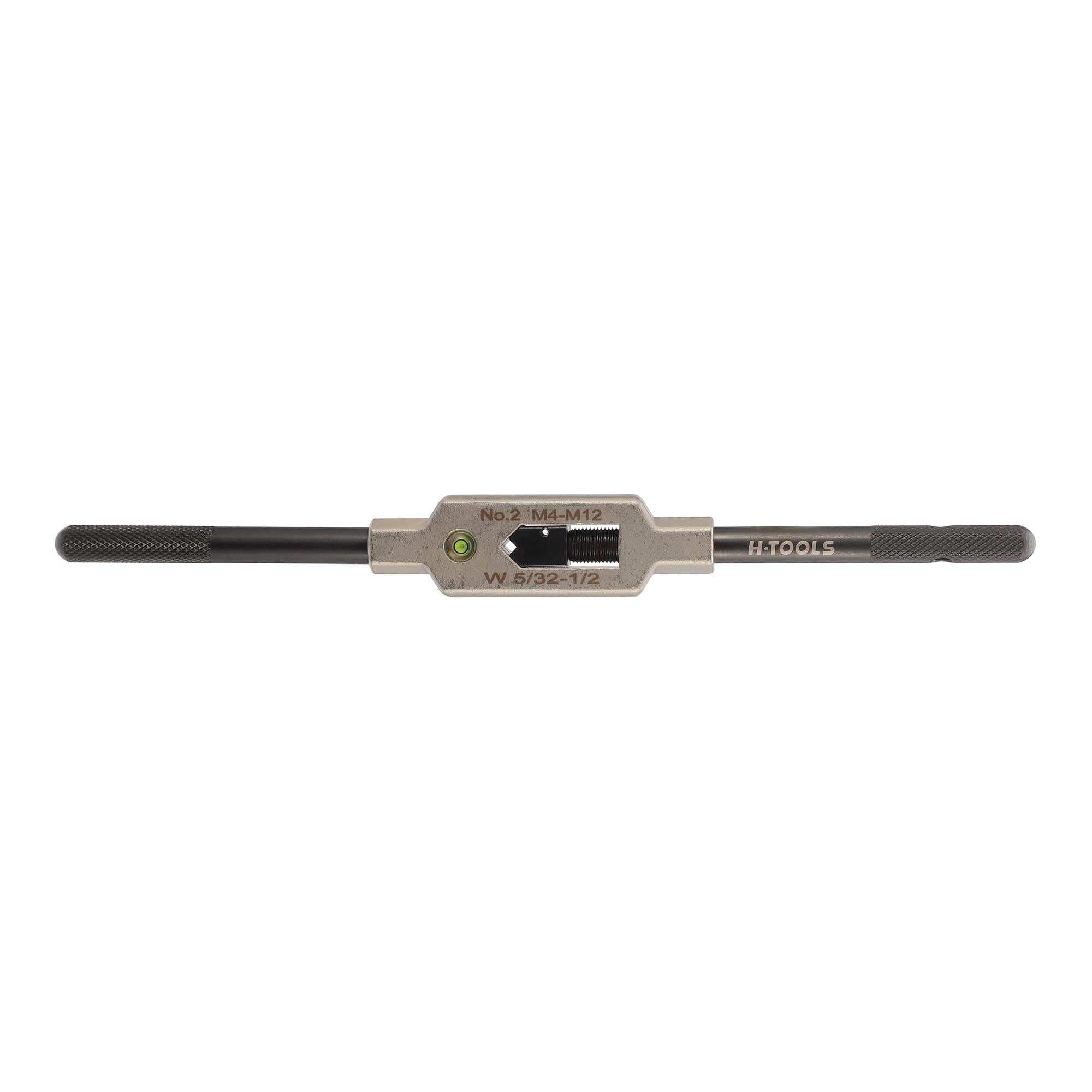 Метчикодержатель с уровнем H-Tools M4-M12 265мм DIN1814 INOX 08802050