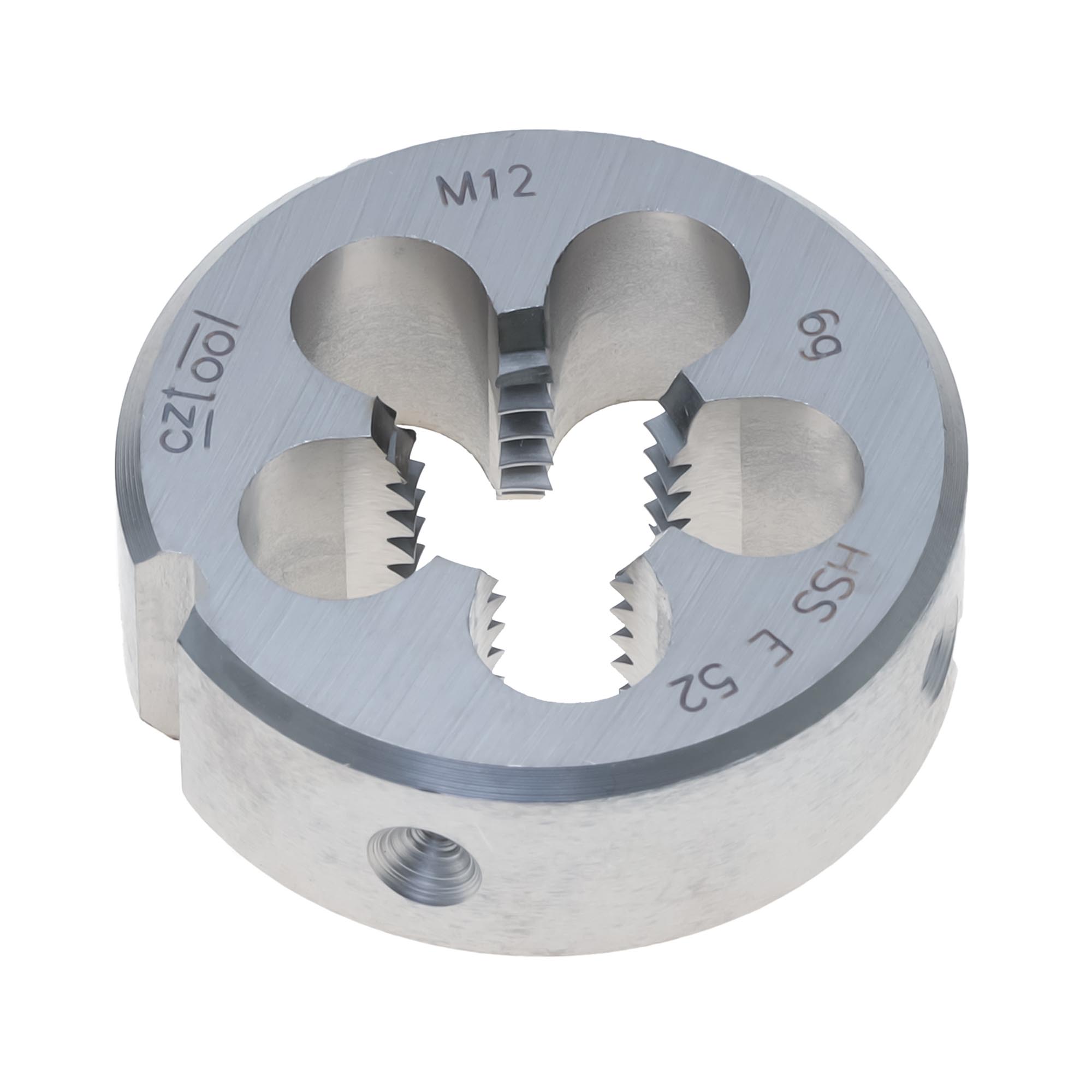 Плашка Bucovice Tools М12х1,75 HSSE DIN EN 22568 6g 38х14мм 290120