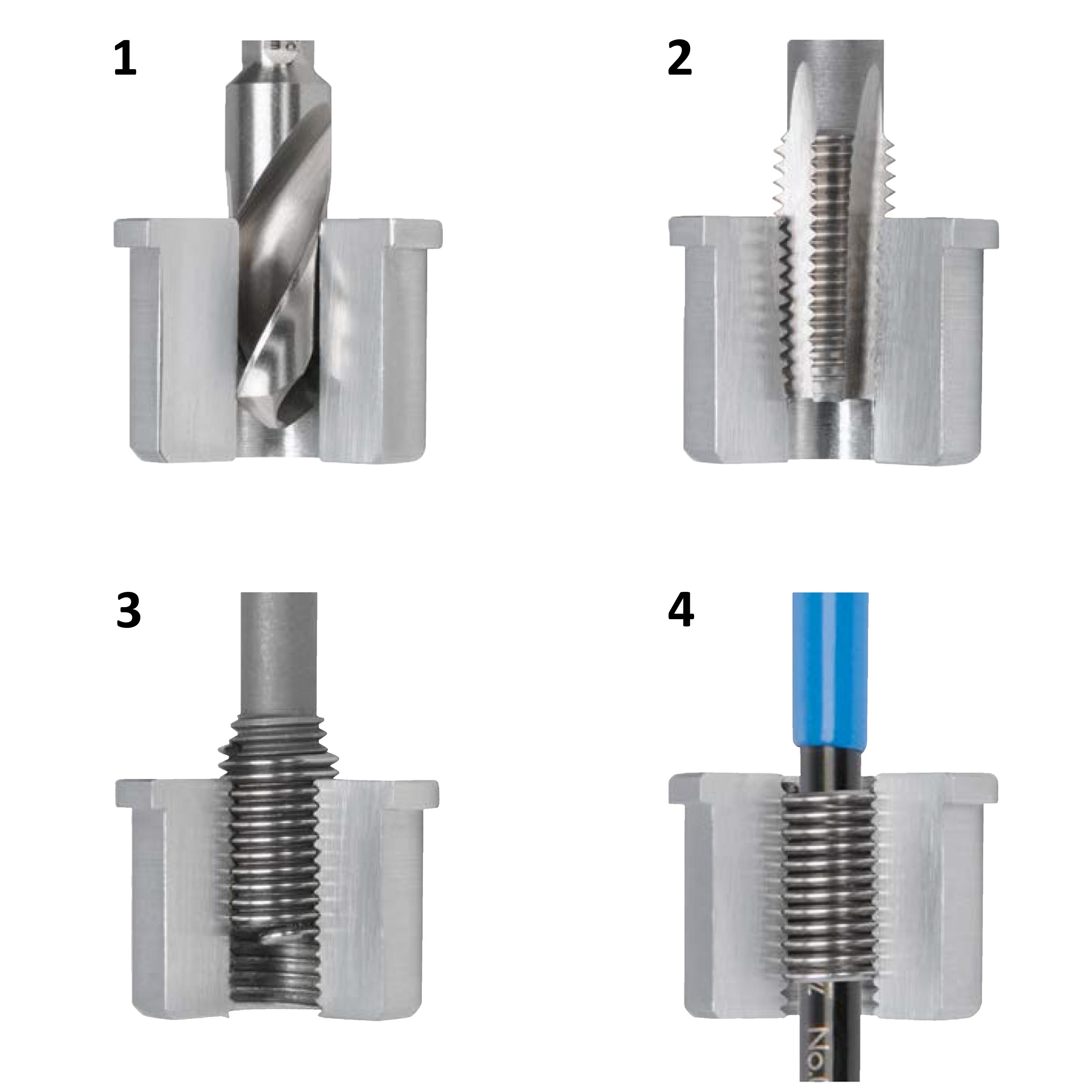 Вставка резьбовая для ремонта резьбы H-Tools М36х2,0 DIN8140S 1,5xD 107362HT