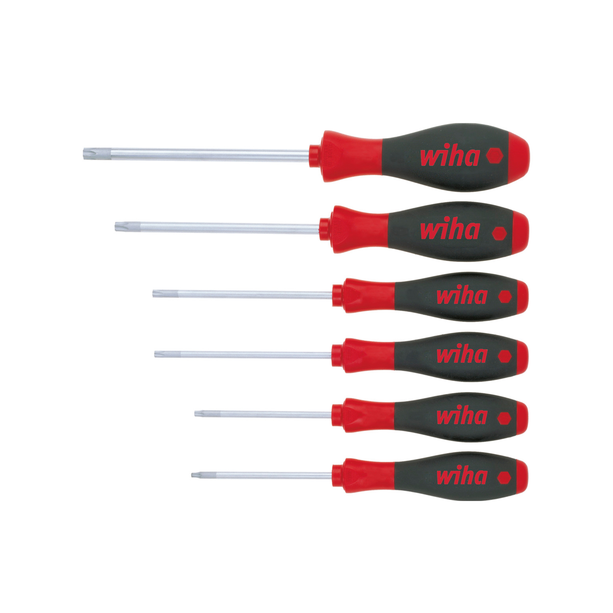 Набор отверток SoftFinish TORX MagicSpring 6пр Wiha 362R 27746