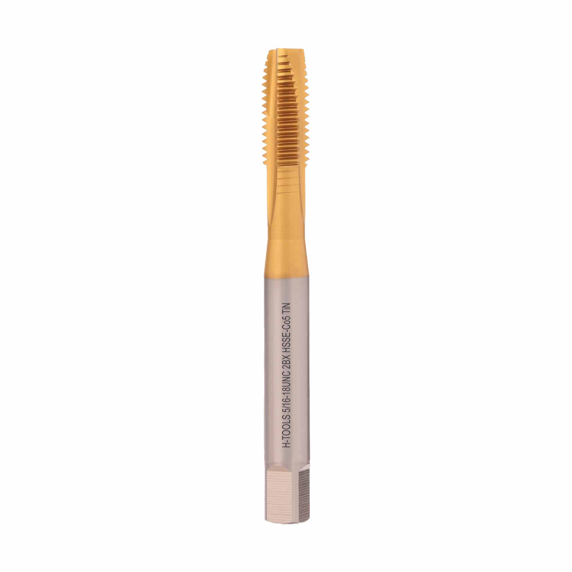 Метчик машинный H-Tools HSSE-TiN DIN371 UNC 5/16"-18 74516ETHT