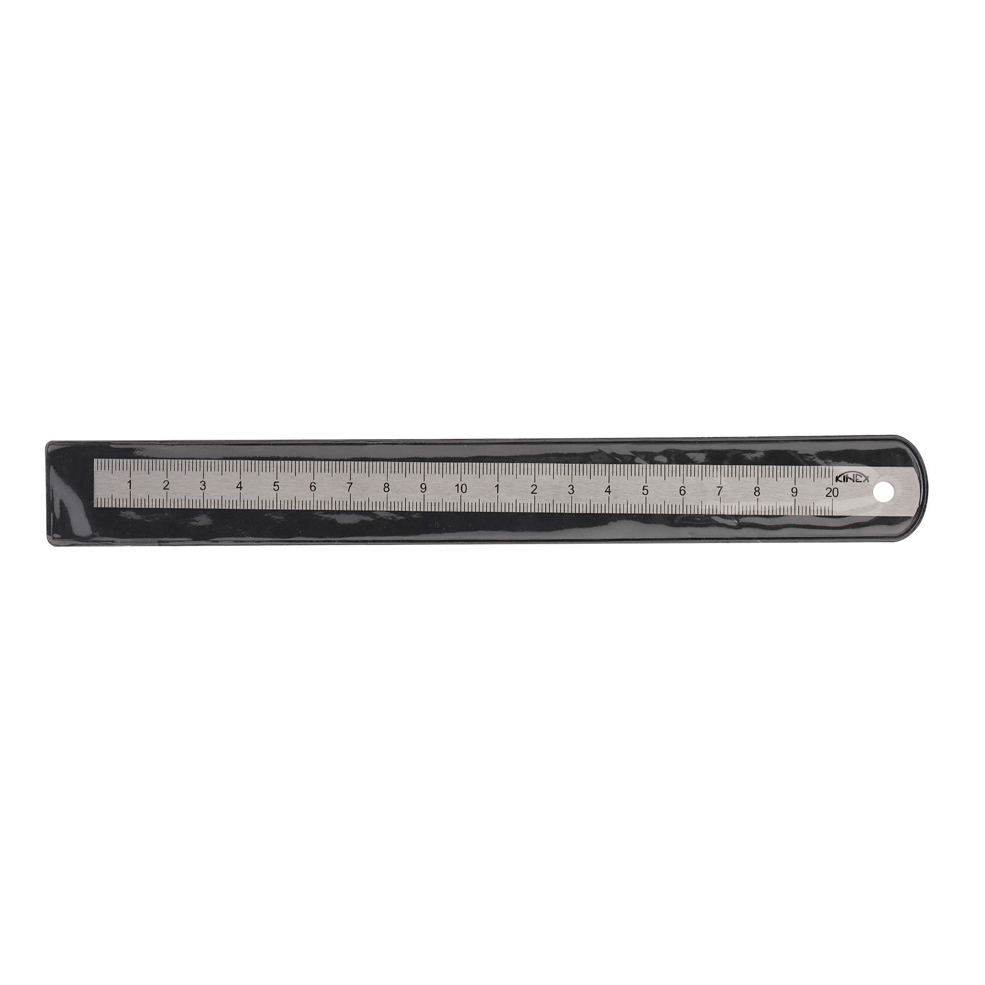 Линейка Kinex K-met 200х13х0,5мм Шкала 1,0мм 1022-1