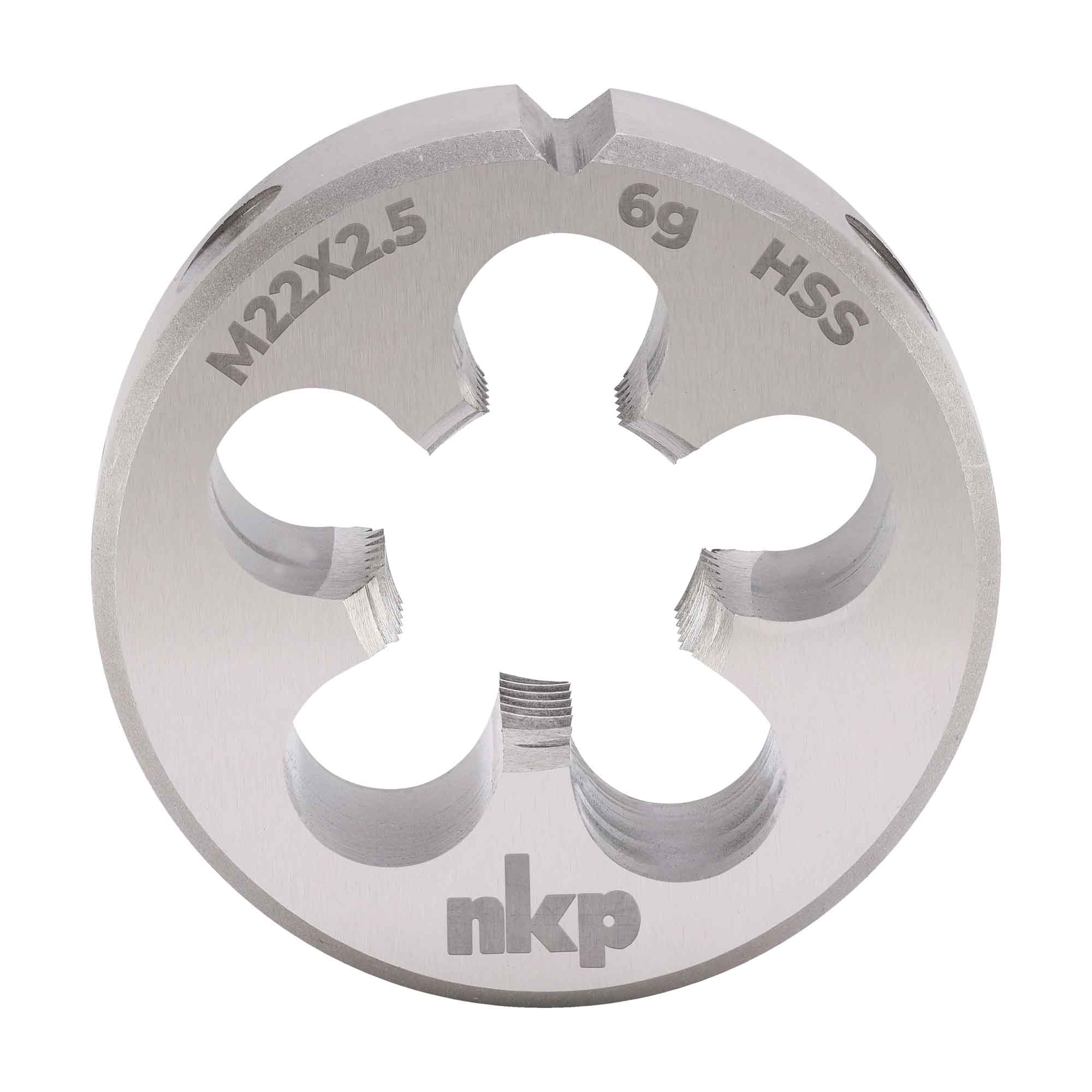 Плашка NKP М22х2,5 DINEN22568 HSS 6g 55х22мм 240220N