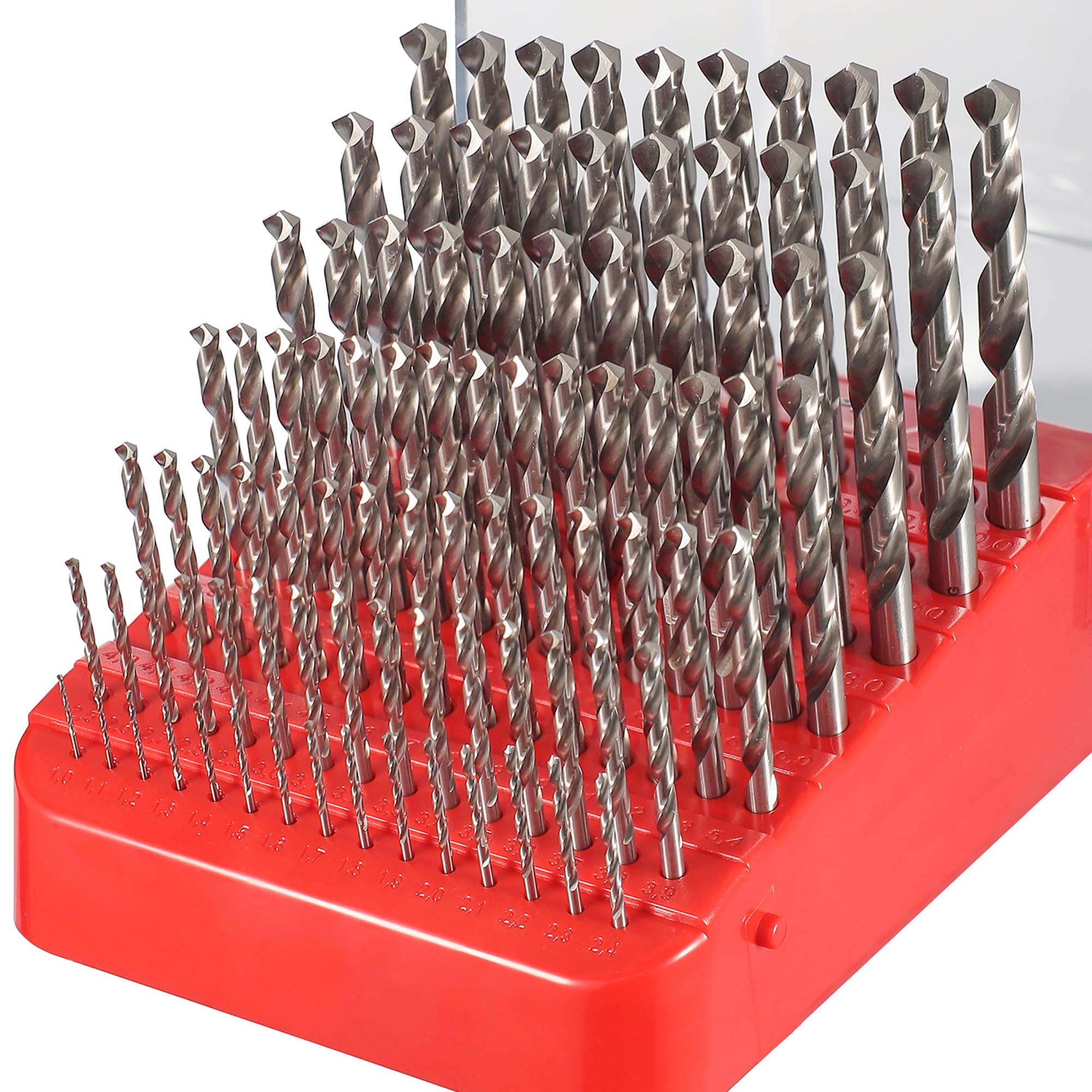 Набор сверл по металлу H-Tools PRO 1-13мм 121шт HSS-G 118° DIN338 214224PRO