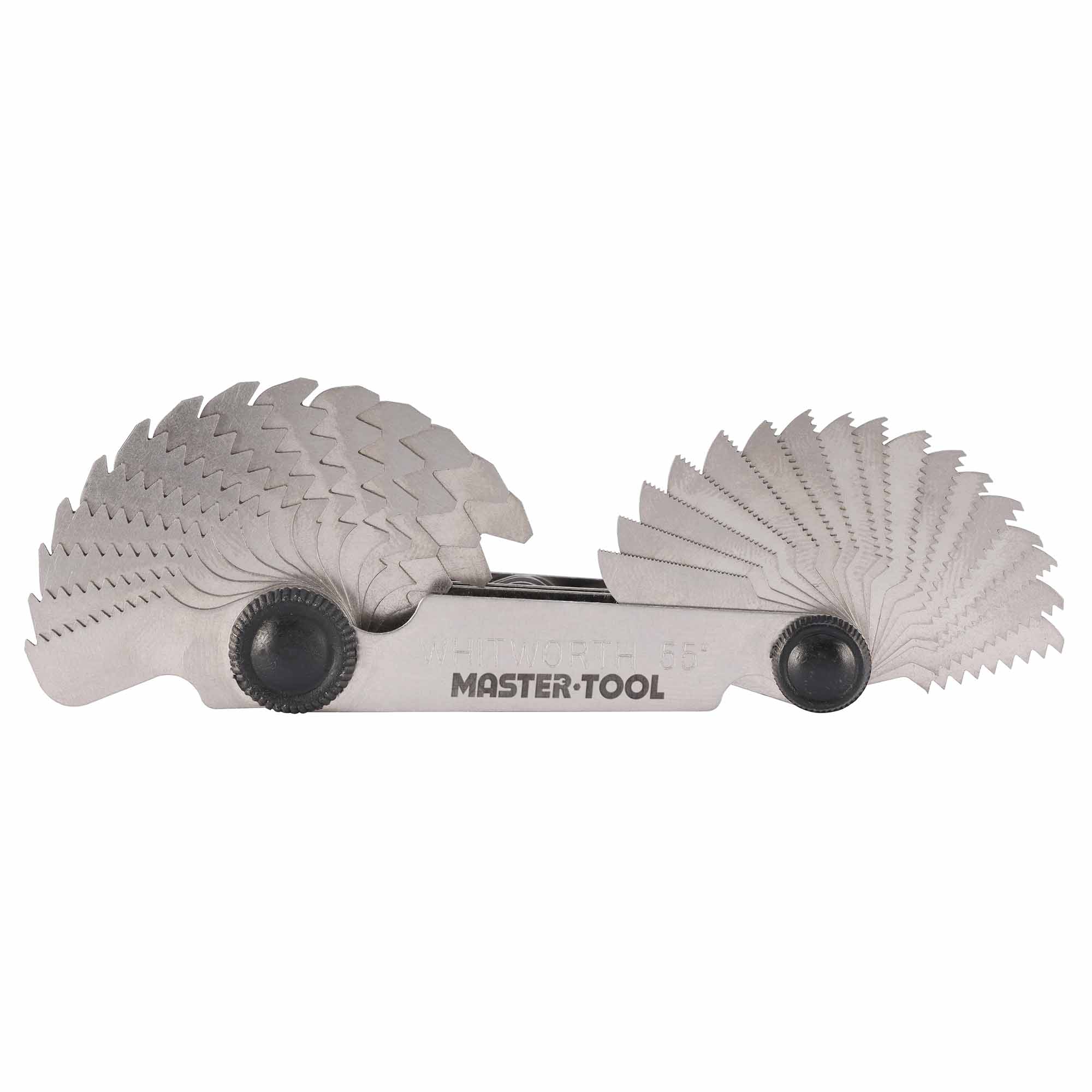 Резьбомер M/MF/Whitworth/G 58шт MASTER-TOOL 1090202010032
