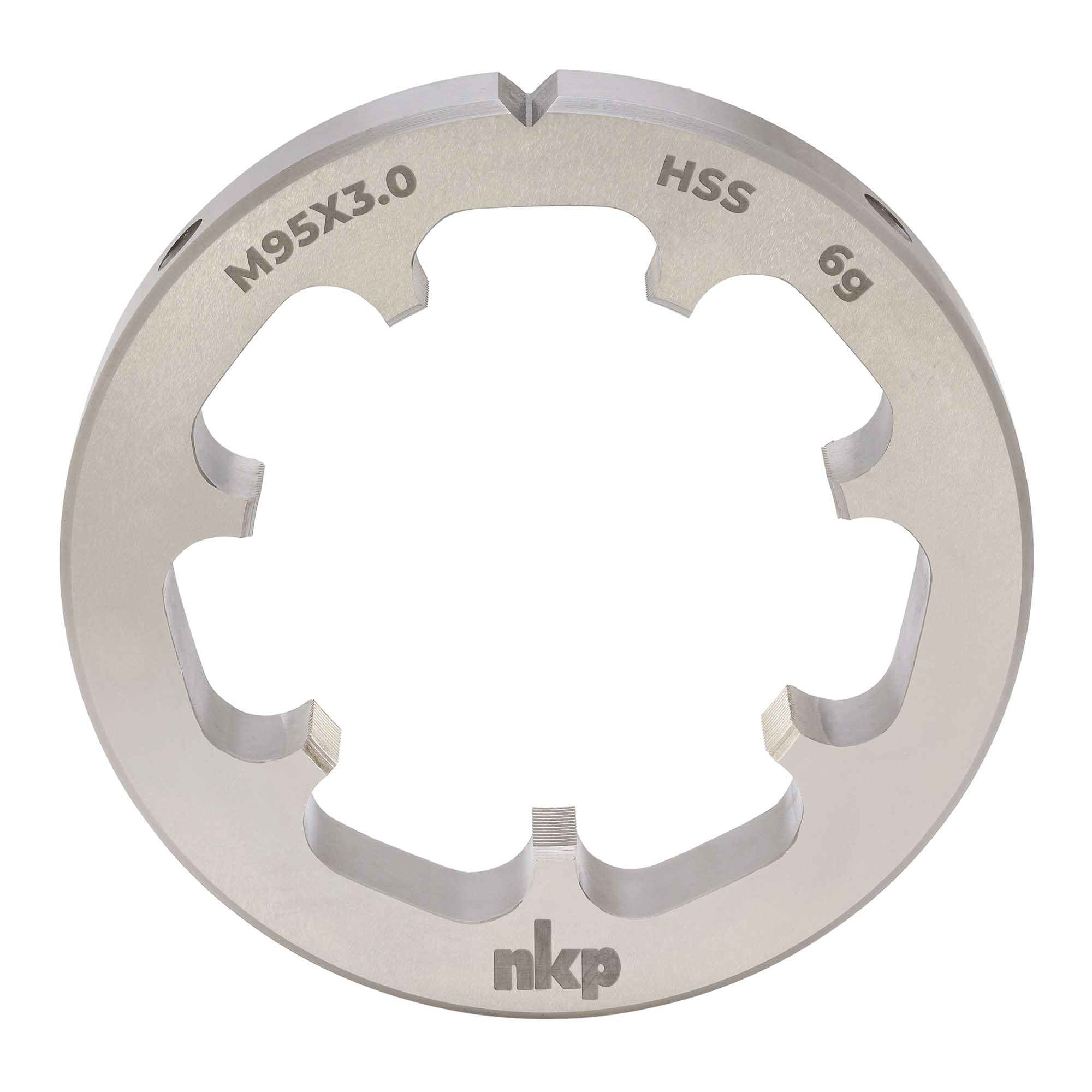 Плашка NKP М95х3,0 DINEN22568 HSS 6g 140х22мм 240953N