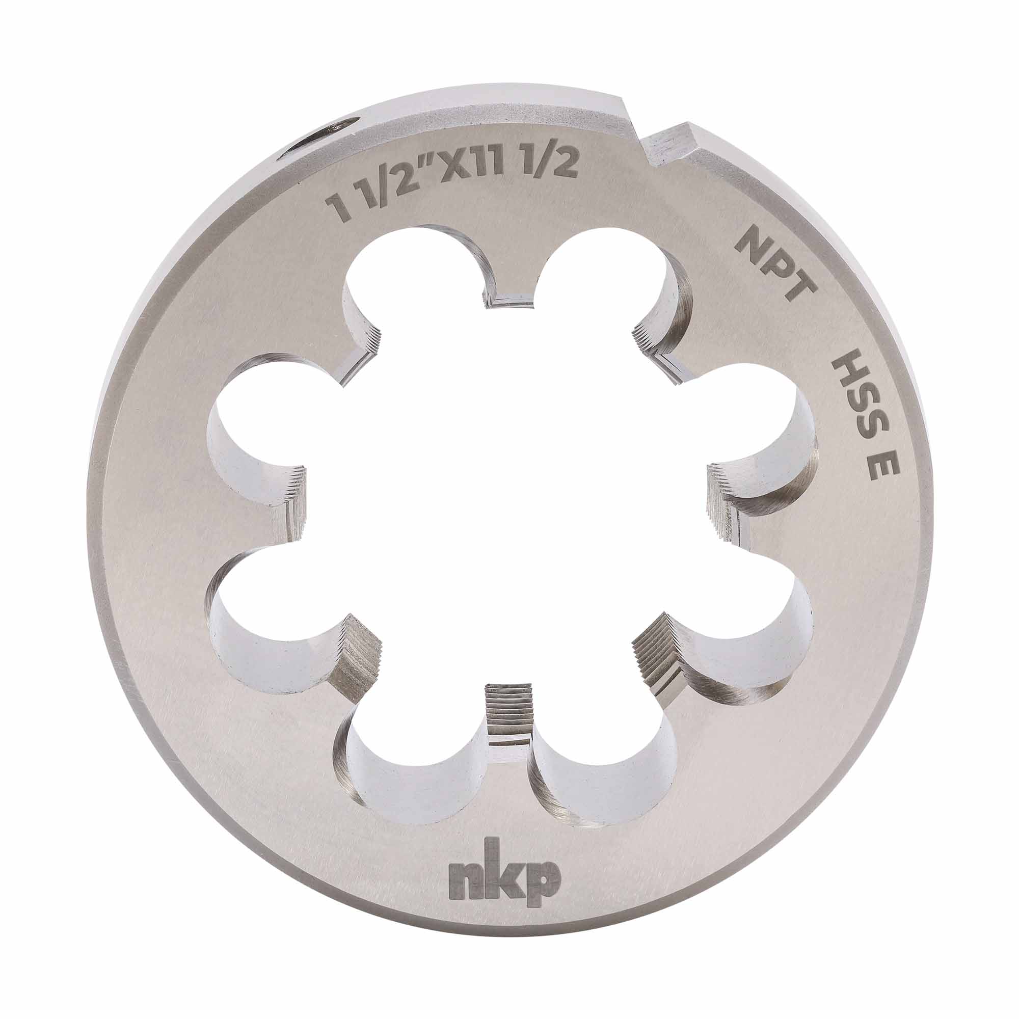 Плашка коническая NKP NPT 1,1/2"-11,5 HSSE DIN EN 24230 90x27мм 121001-N1-4647