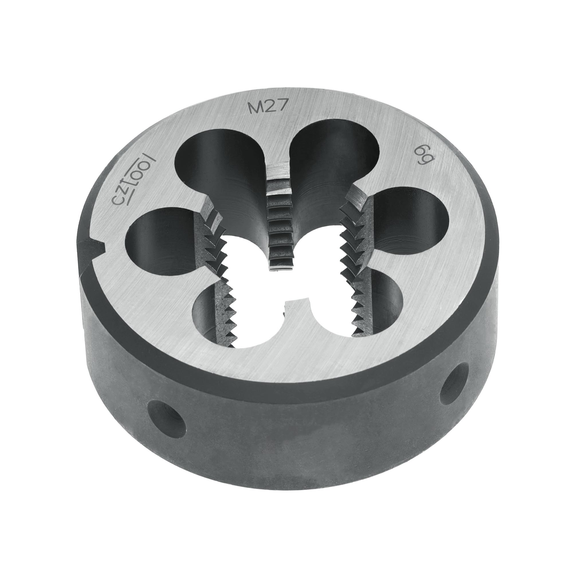 Плашка Bucovice Tools М27х3,0 115CrV3 DIN EN 22568 6g 65х25мм 210270