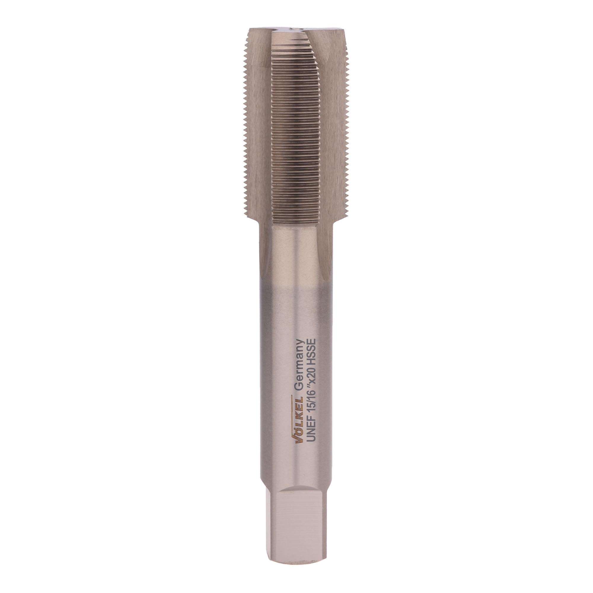 Метчик машинный Volkel HSSE ISO529 2b дюймовая резьба UNEF 15/16"-20 83332