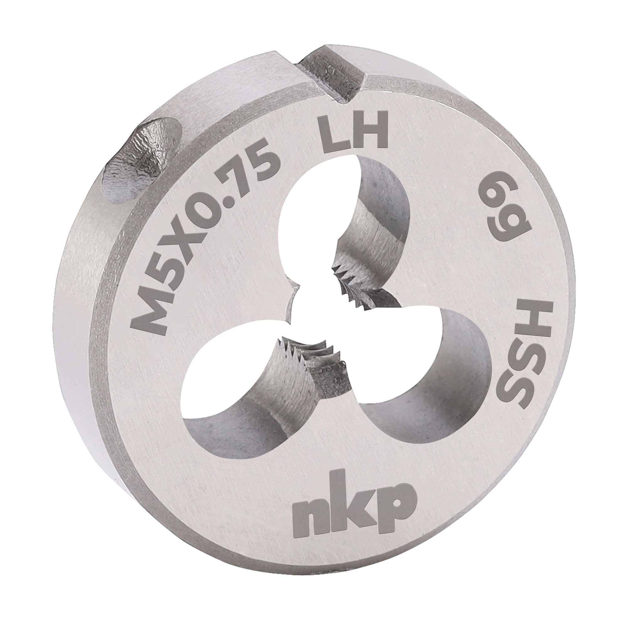 Плашка левая NKP М5х0,75 DINEN22568 HSS 6g 20х7мм 250051N