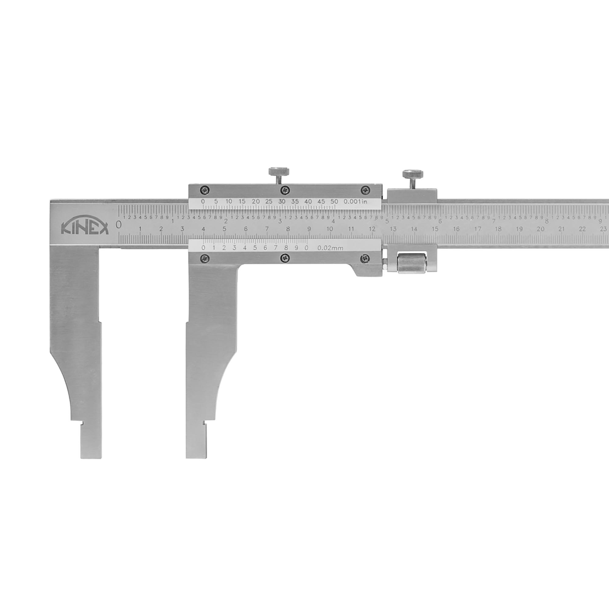 Штангенциркуль Kinex ШЦ-3-2000/125мм 0,05мм+inch СSN251231 INOX 6015-08-200