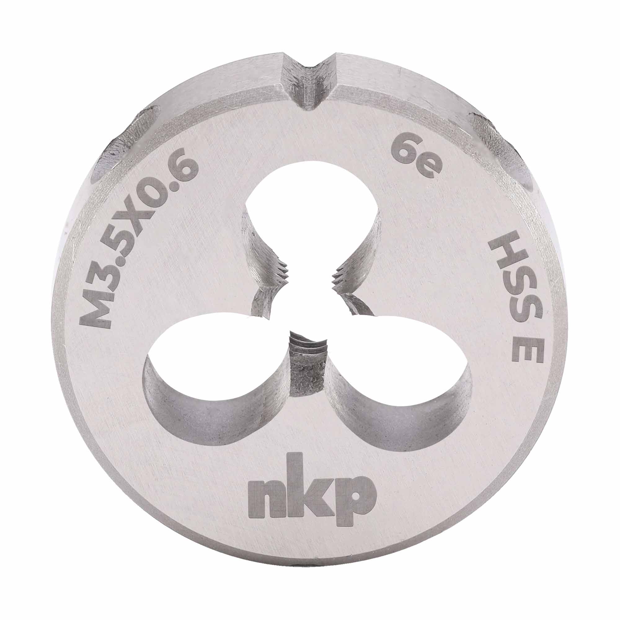Плашка NKP М3,5х0,6 DINEN22568 HSSE 6e 20х5мм 289035N