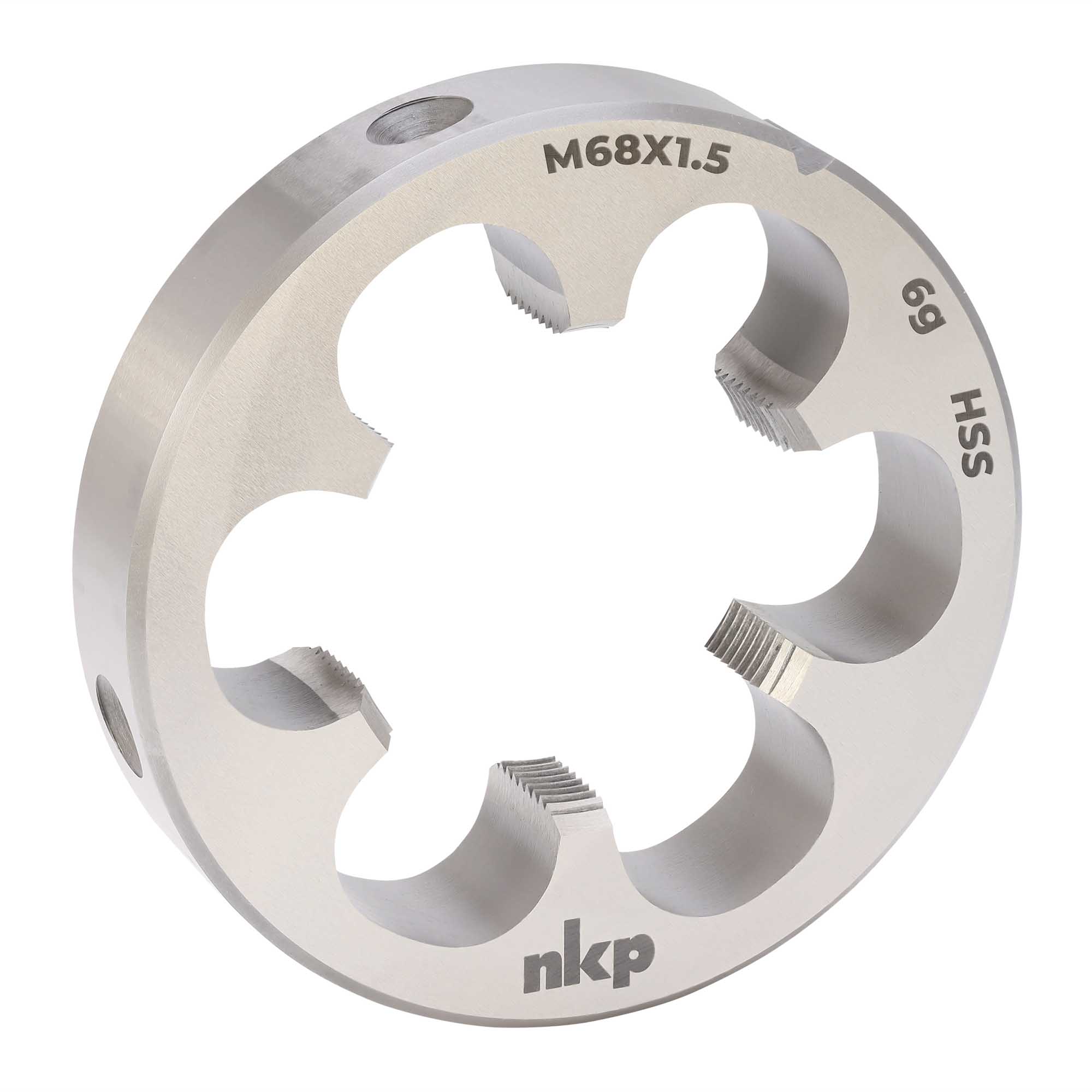 Плашка NKP М68х1,5 DINEN22568 HSS 6g 120х22мм 240681N