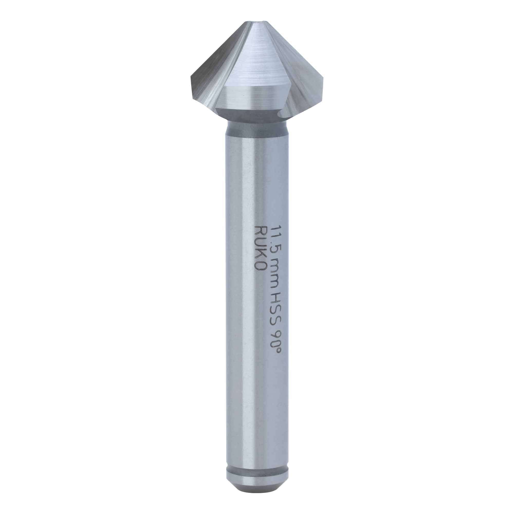 Зенковка по металлу Ruko 90° 11,5мм HSS-G 3z DIN335C L56мм d8мм 102115