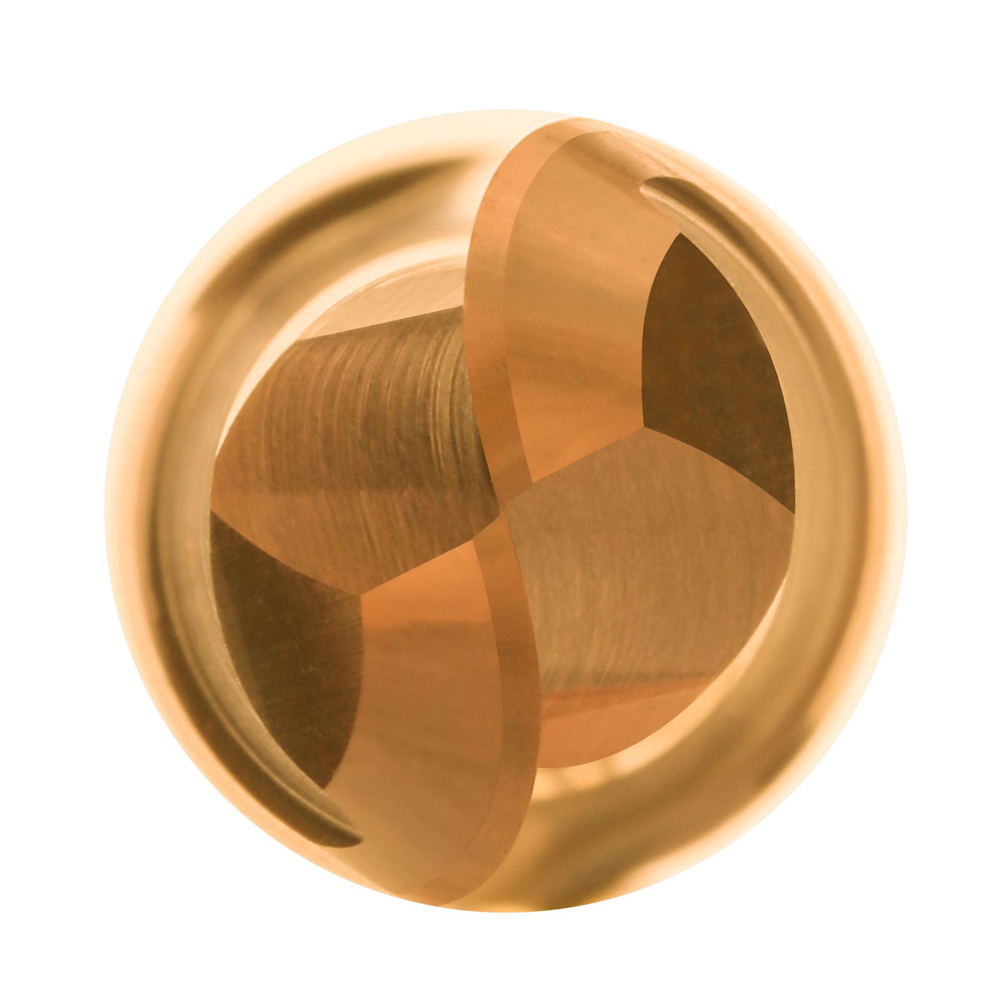 Фреза твердосплавная радиусная H-Tools 4,0x50/8мм d06 2z 60HRC P30 TiSiCrN 6817-040