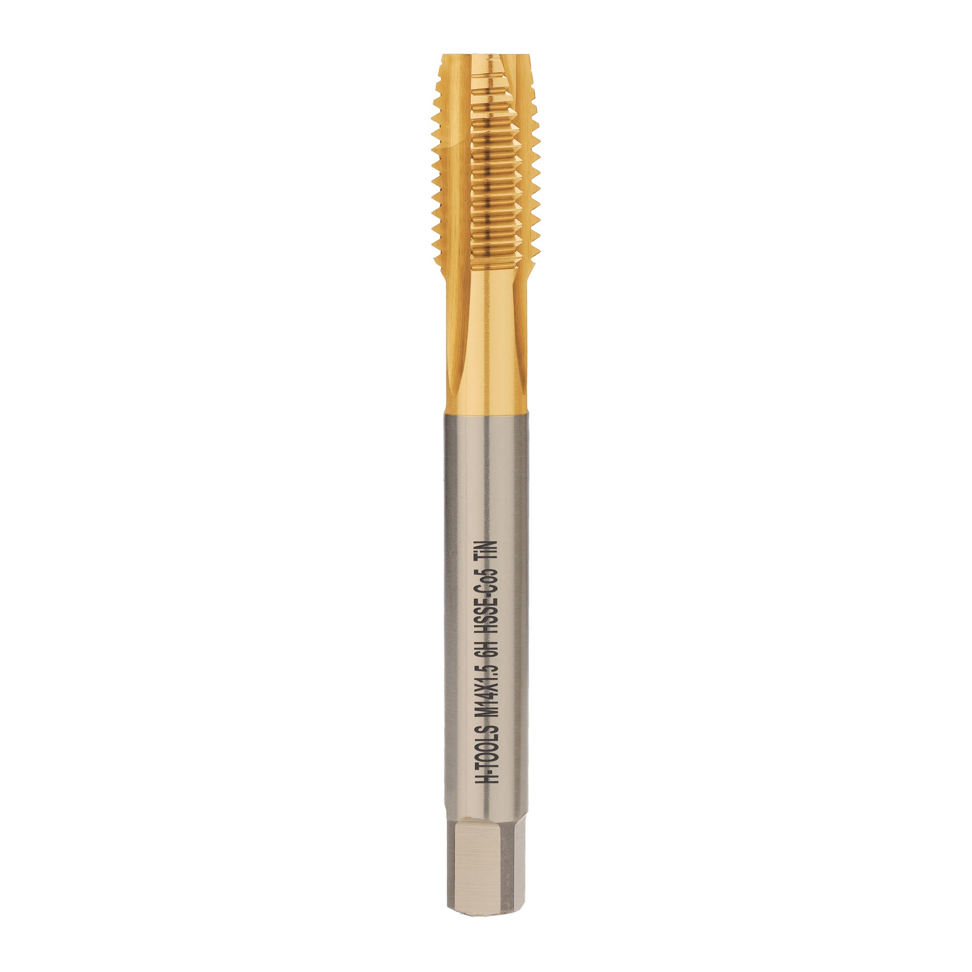 Метчик машинный H-Tools М14х1,5 DIN374 HSSE-TiN 6h B/4-5P 113X01-D2-0141