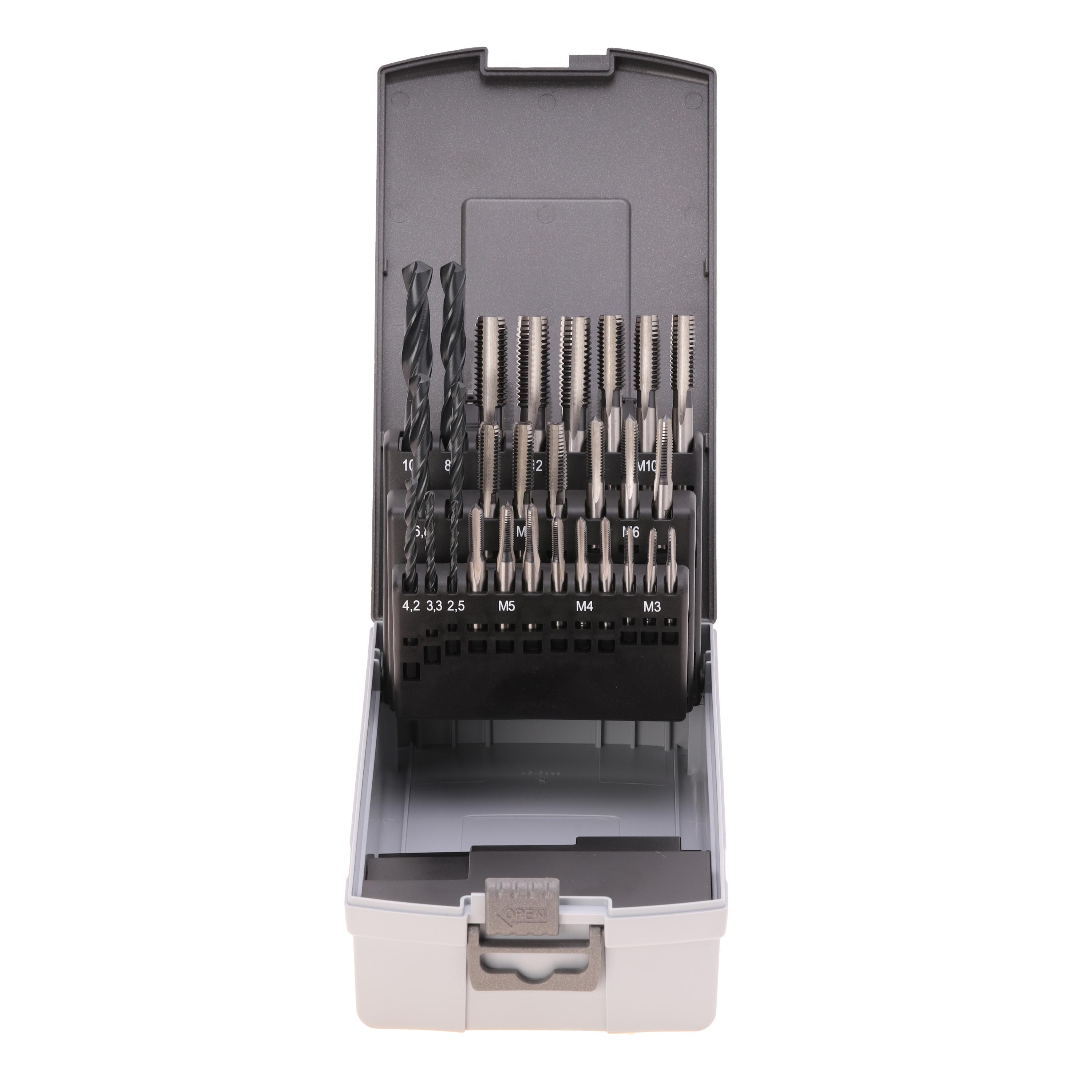 Набор комплектных метчиков Bucovice Tools M3-M12 115CrV3 DIN352 28пр 310140
