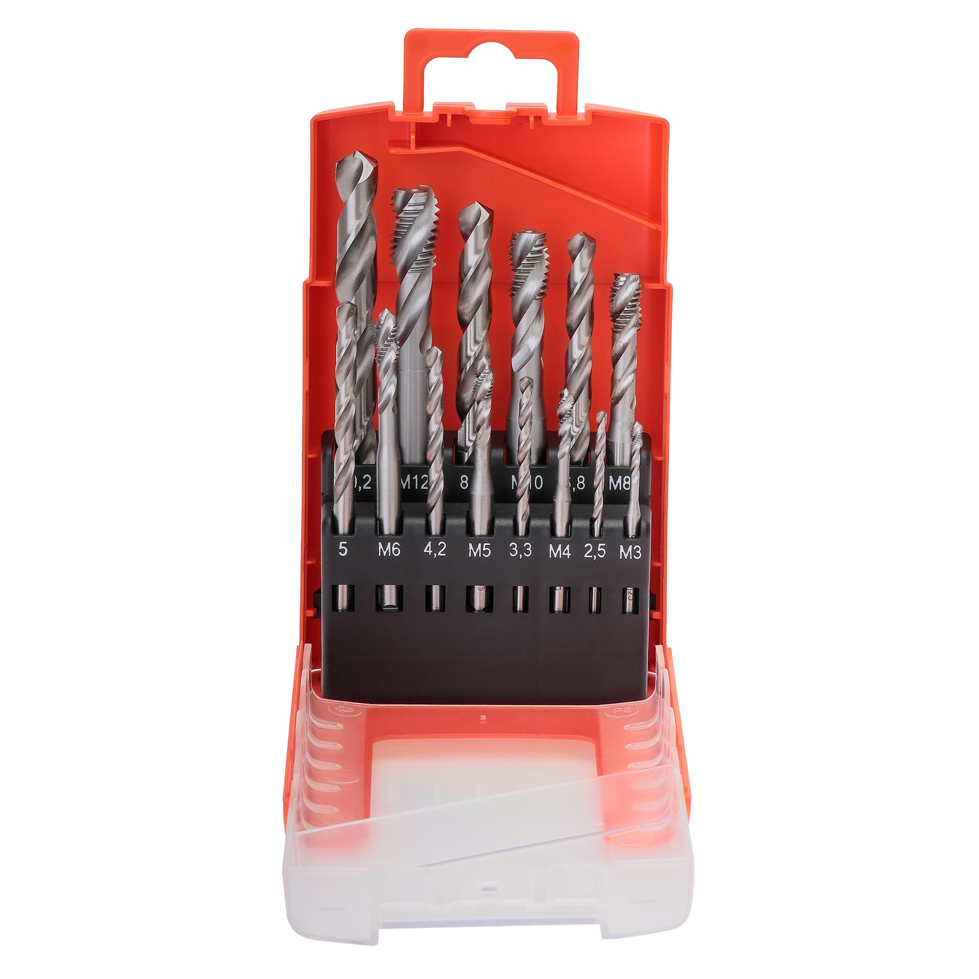 Набор машинных метчиков Bucovice Tools M3-M12 HSSE DIN371/376 14пр 104004