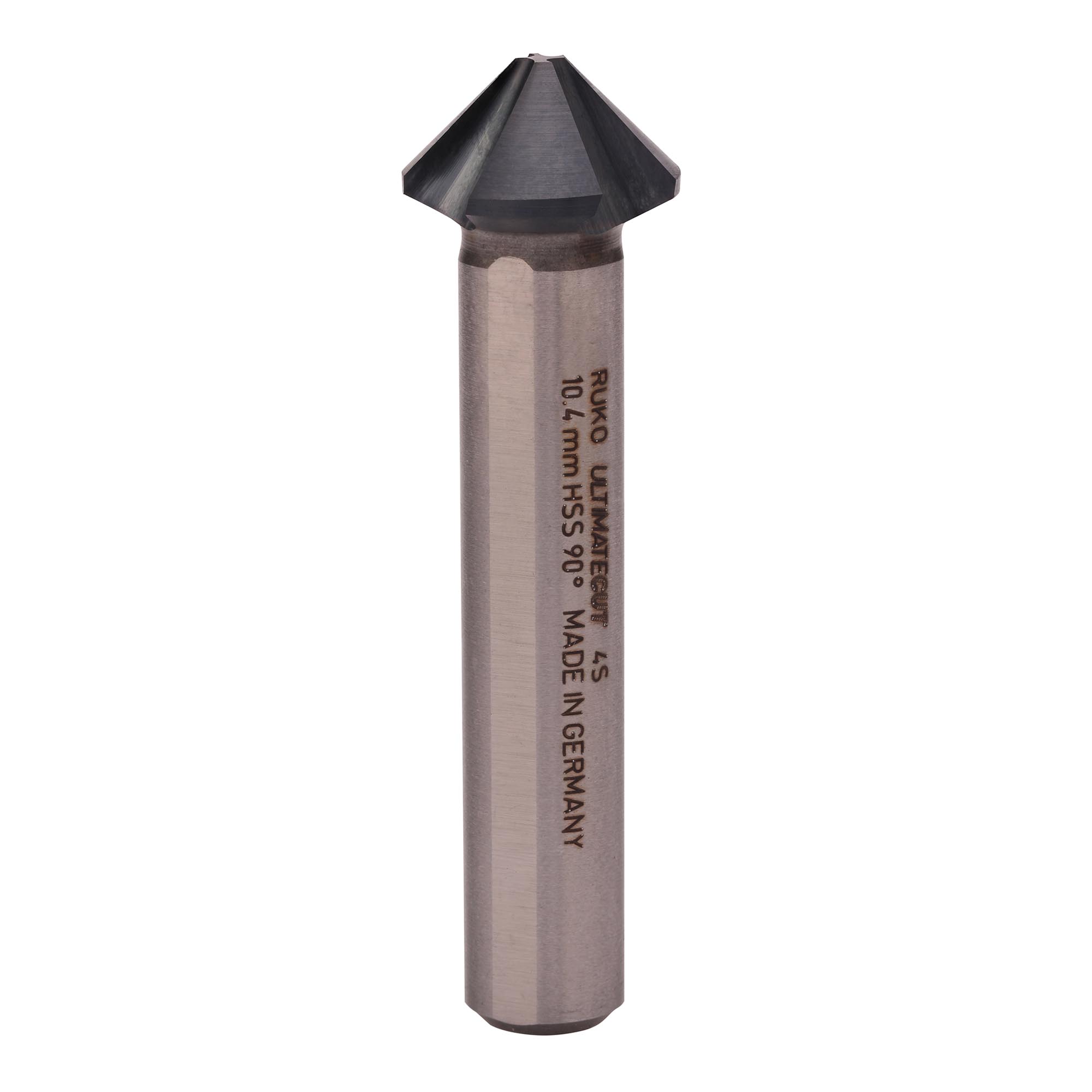 Зенковка по металлу Ruko UltimateCut 4S 90° 10,4мм HSS-G RunaTec 4z DIN335C L50мм d6мм 102874P