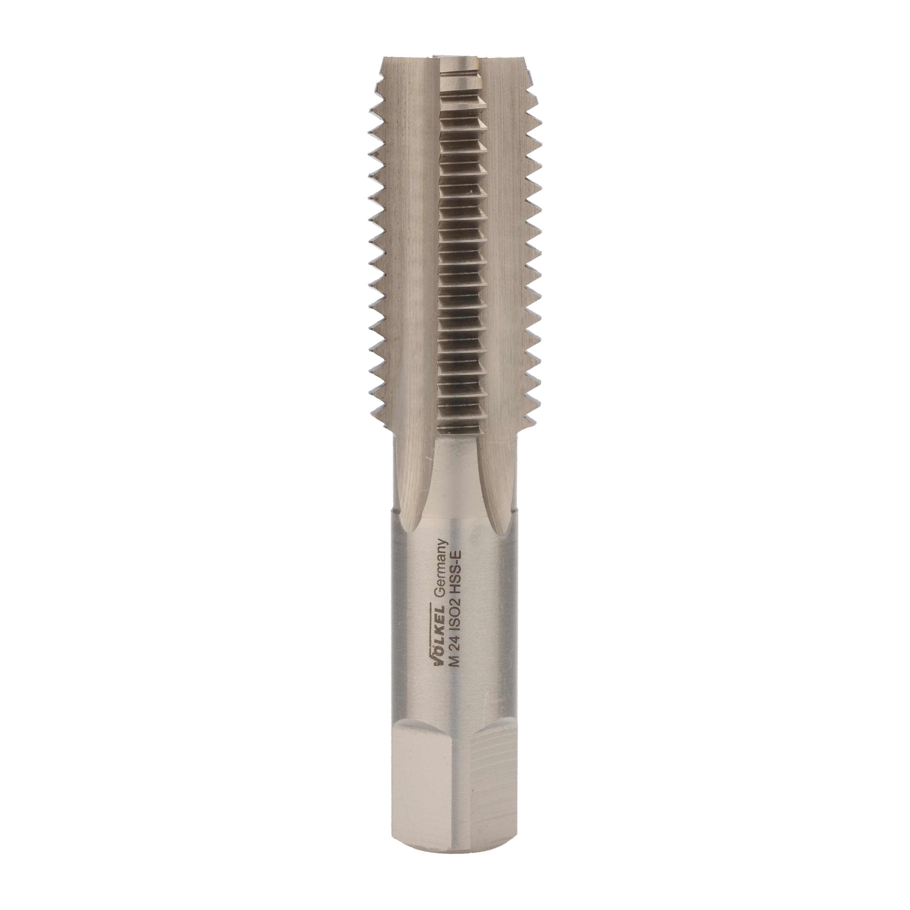 Метчик Volkel HSSE DIN352 6h метрическая резьба М24х3,0 №3 57374-3