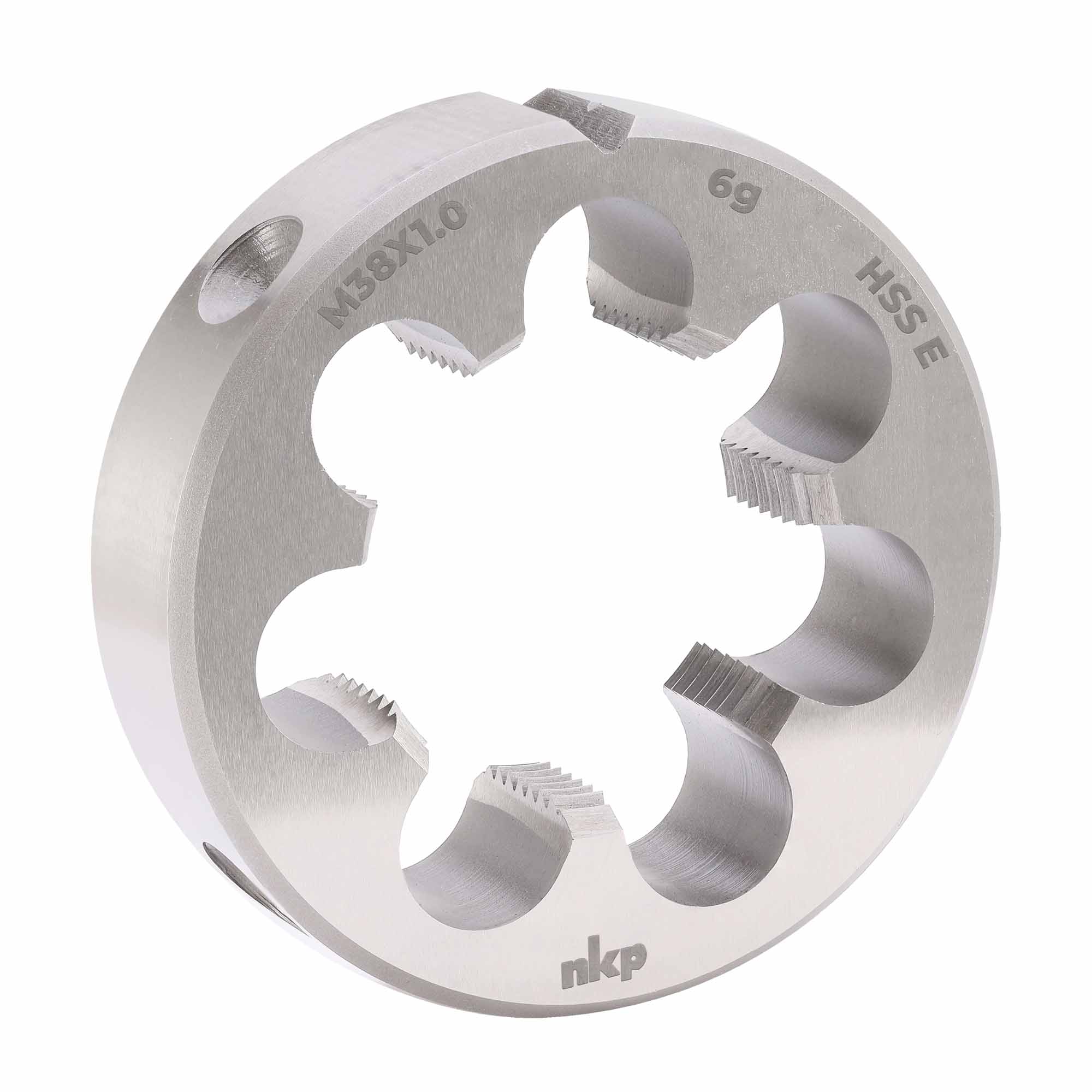 Плашка NKP М38х1,0 DINEN22568 HSSE 6g 75х20мм 290384N