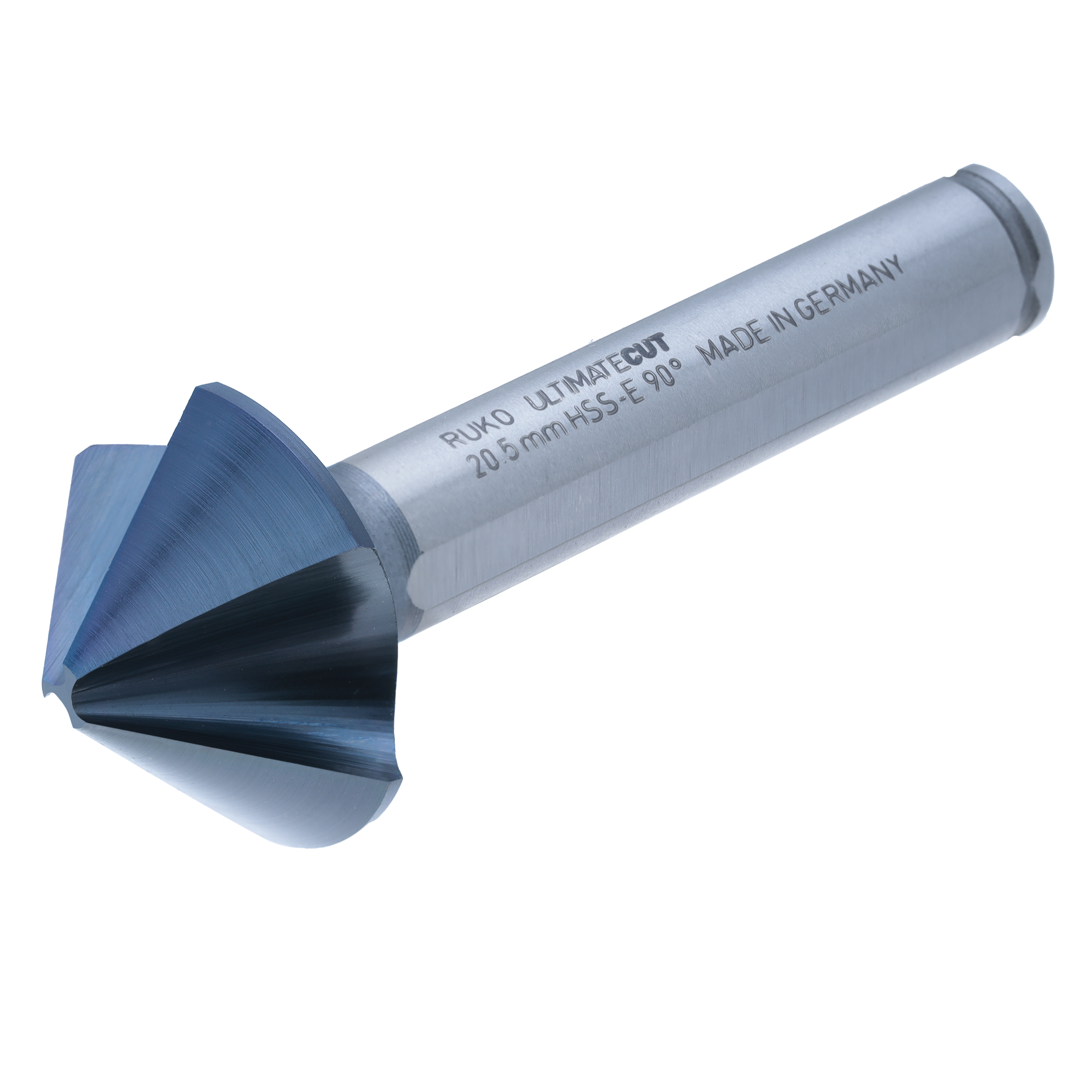 Зенковка по металлу Ruko UltimateCut 90° 20,5мм HSSE-Co5 RunaTec 3z DIN335C L63мм d10мм 102781EP