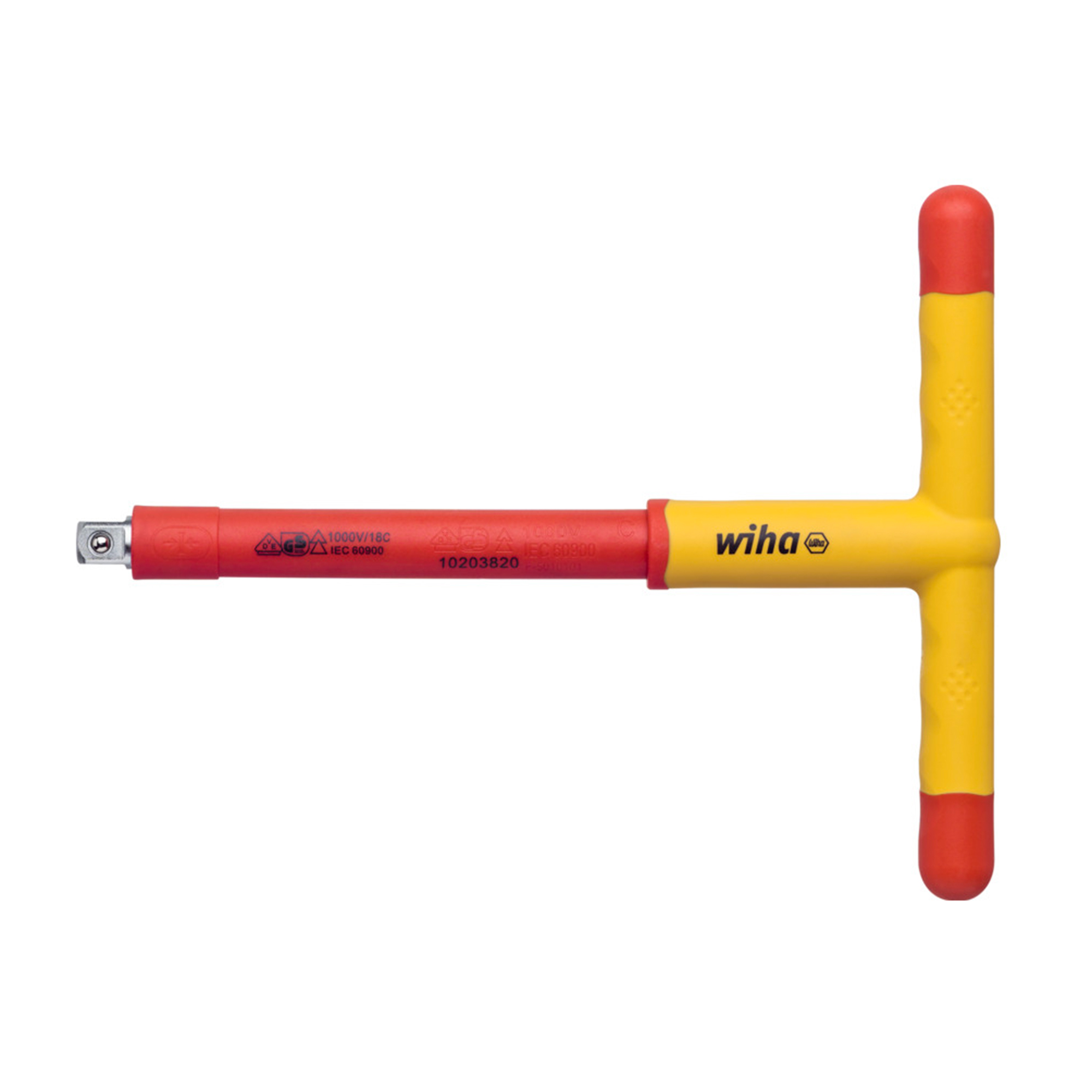 Вороток Т-образный диэлектрический VDE 3/8" 200мм Wiha 24618T 43062