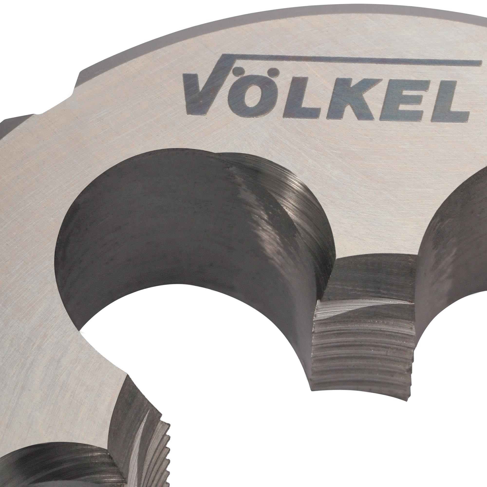 Плашка Volkel М14х2,0 HSSE DIN EN 22568 6g 38х14мм V57454