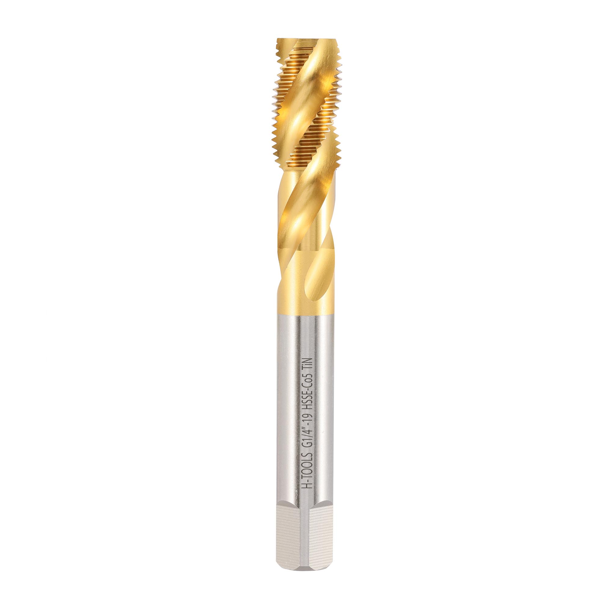 Метчик винтовой машинный H-Tools G1/4"-19 DIN5156 HSSE TiN 263014EHT