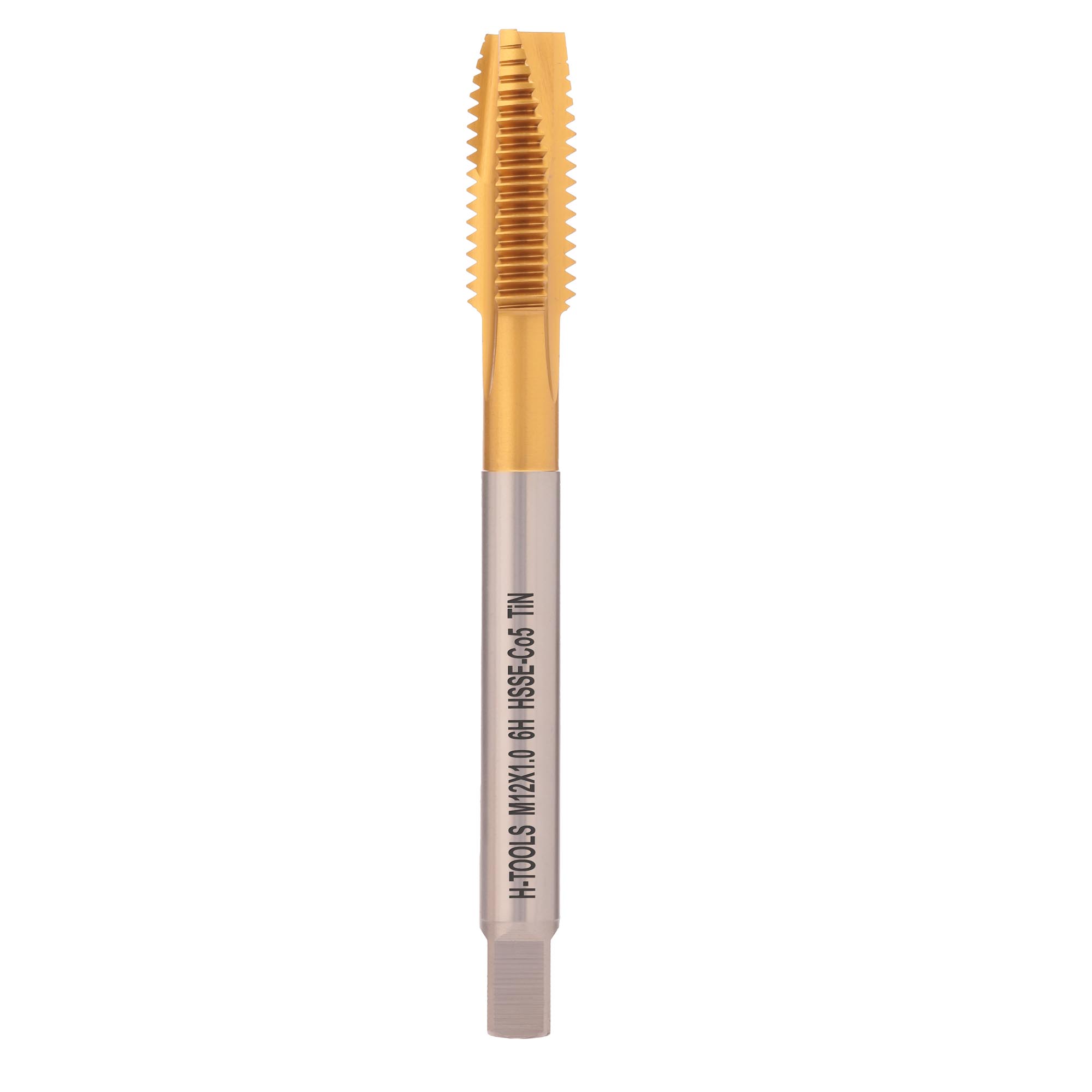 Метчик машинный H-Tools М12х1,0 DIN374 HSSE-TiN 6h B/4-5P 113X01-D2-0123