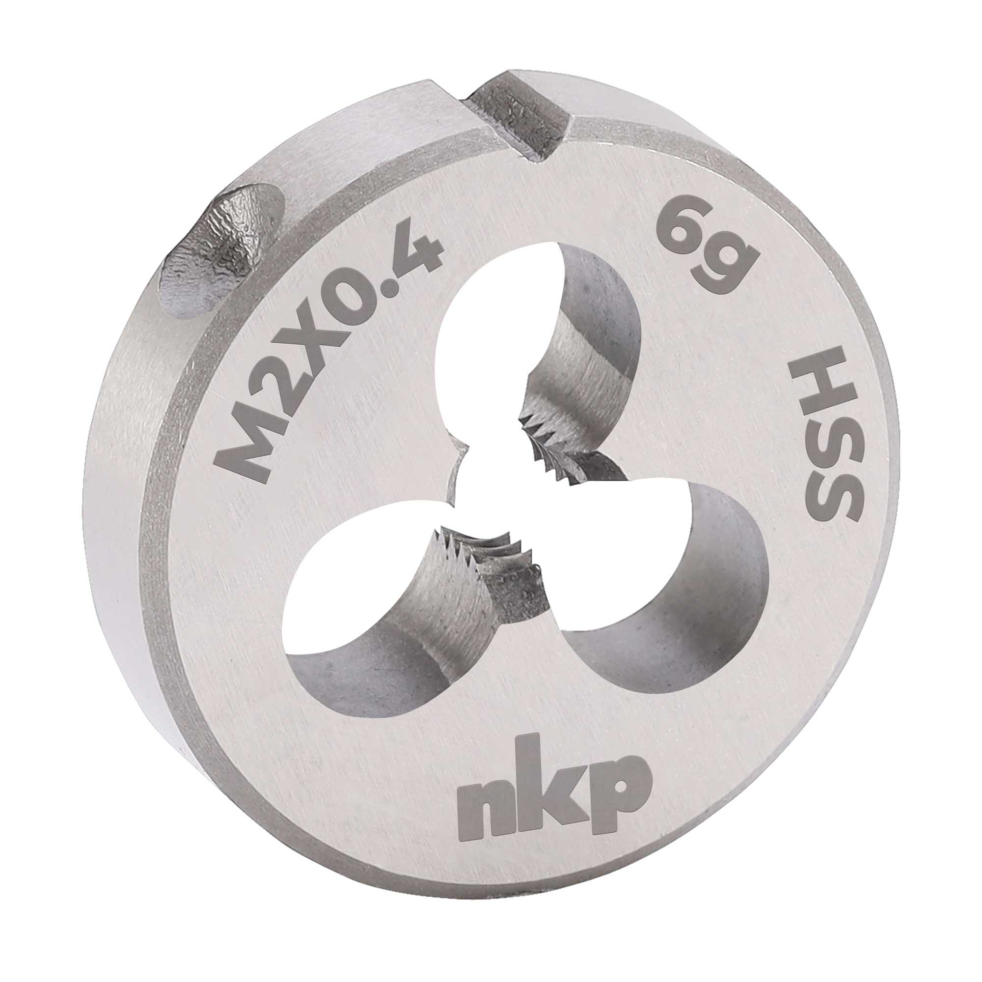 Плашка NKP М2х0,4 DINEN22568 HSS 6g 16х5мм 240020N