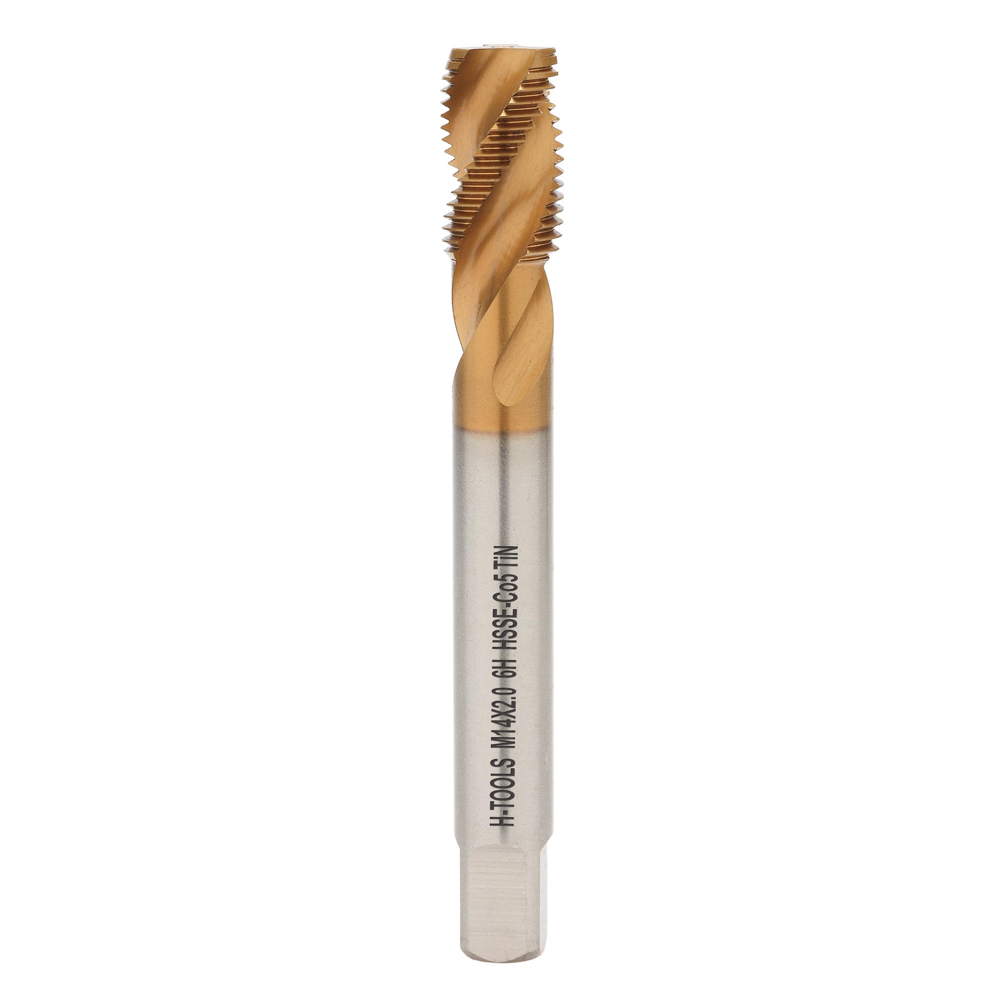 Метчик винтовой машинный H-Tools М14х2,0 DIN376 HSSE-TiN 6h C/2-3P R45 513X01-D2-0140
