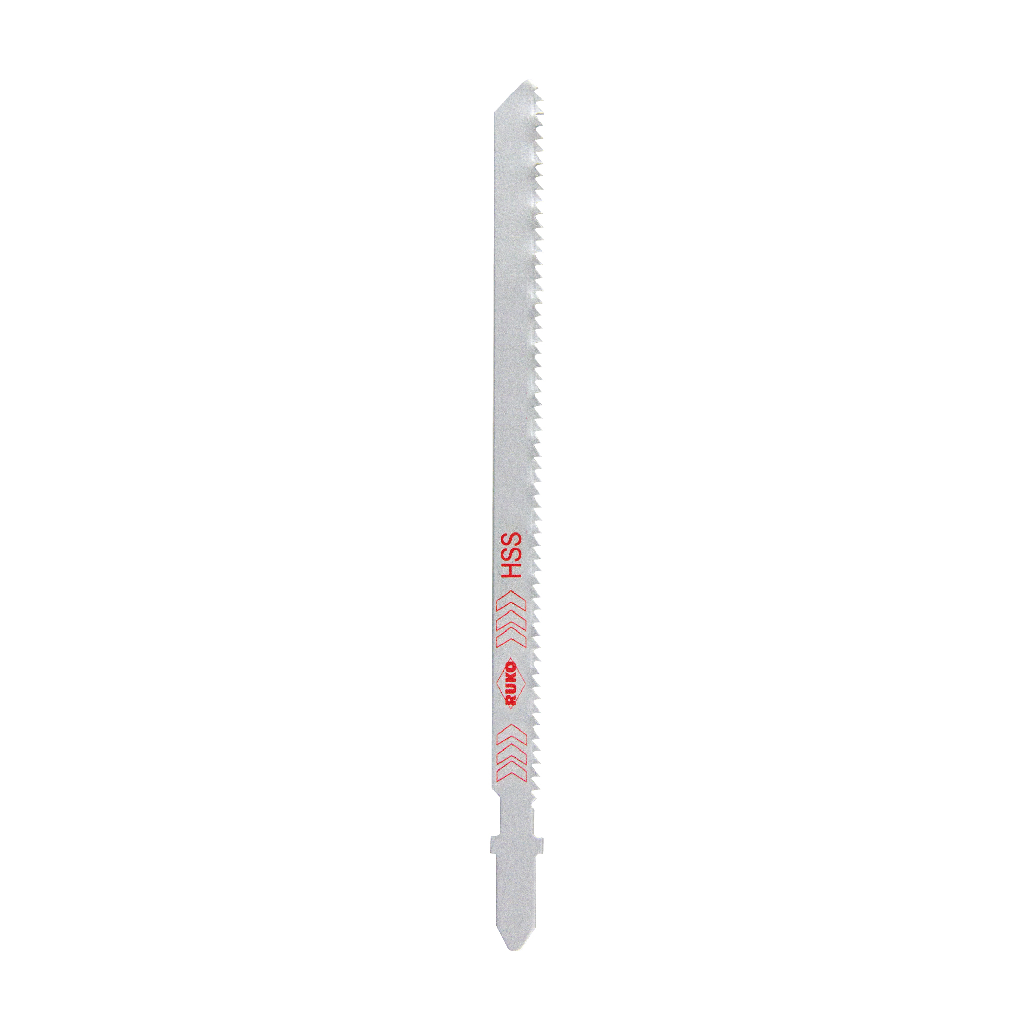 Пилка для лобзика T318B HSS 132мм 13Tpi 5шт Ruko 3218017