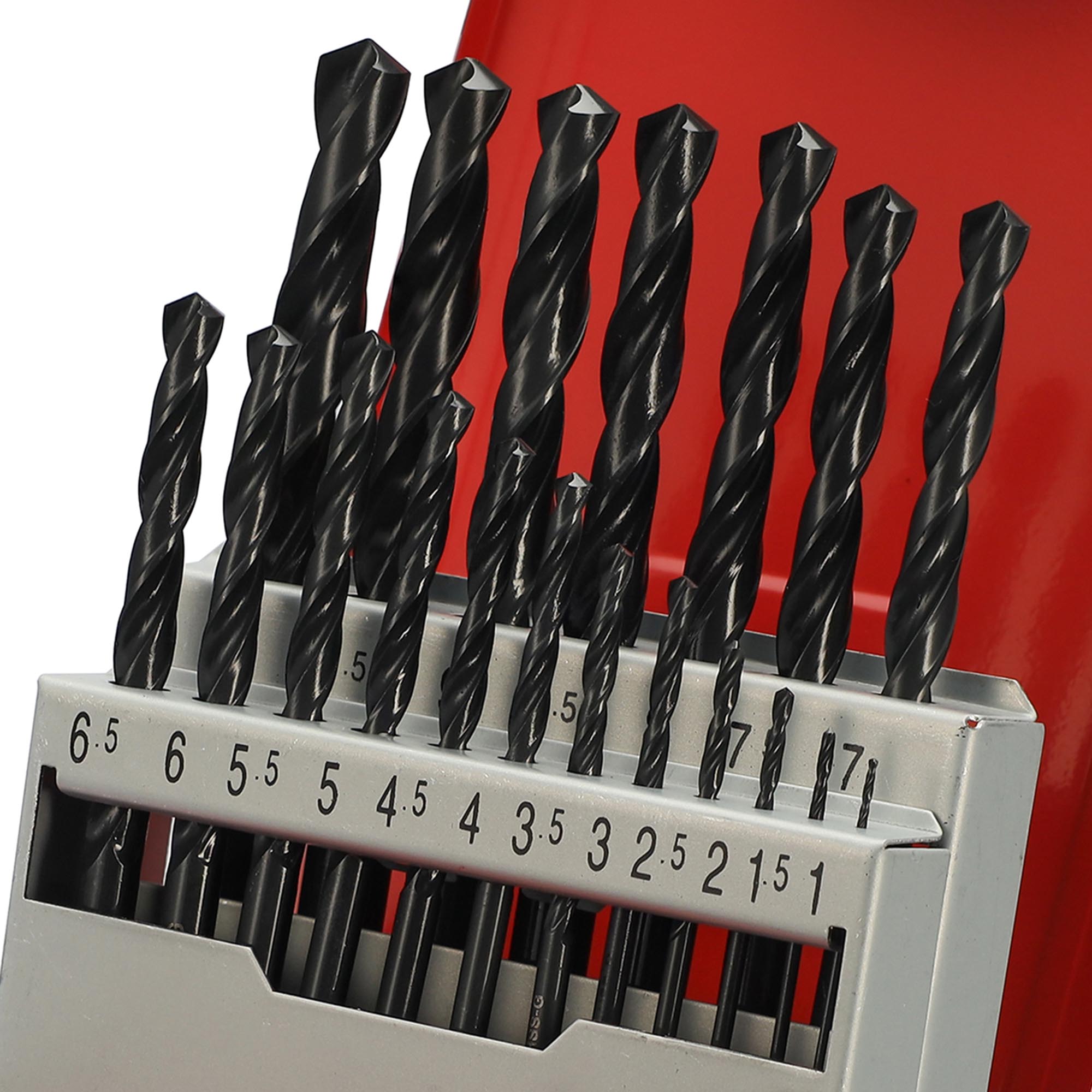 Набор сверл по металлу H-Tools Pro 1-10мм 19шт HSS-R 118° DIN338 205212PRO