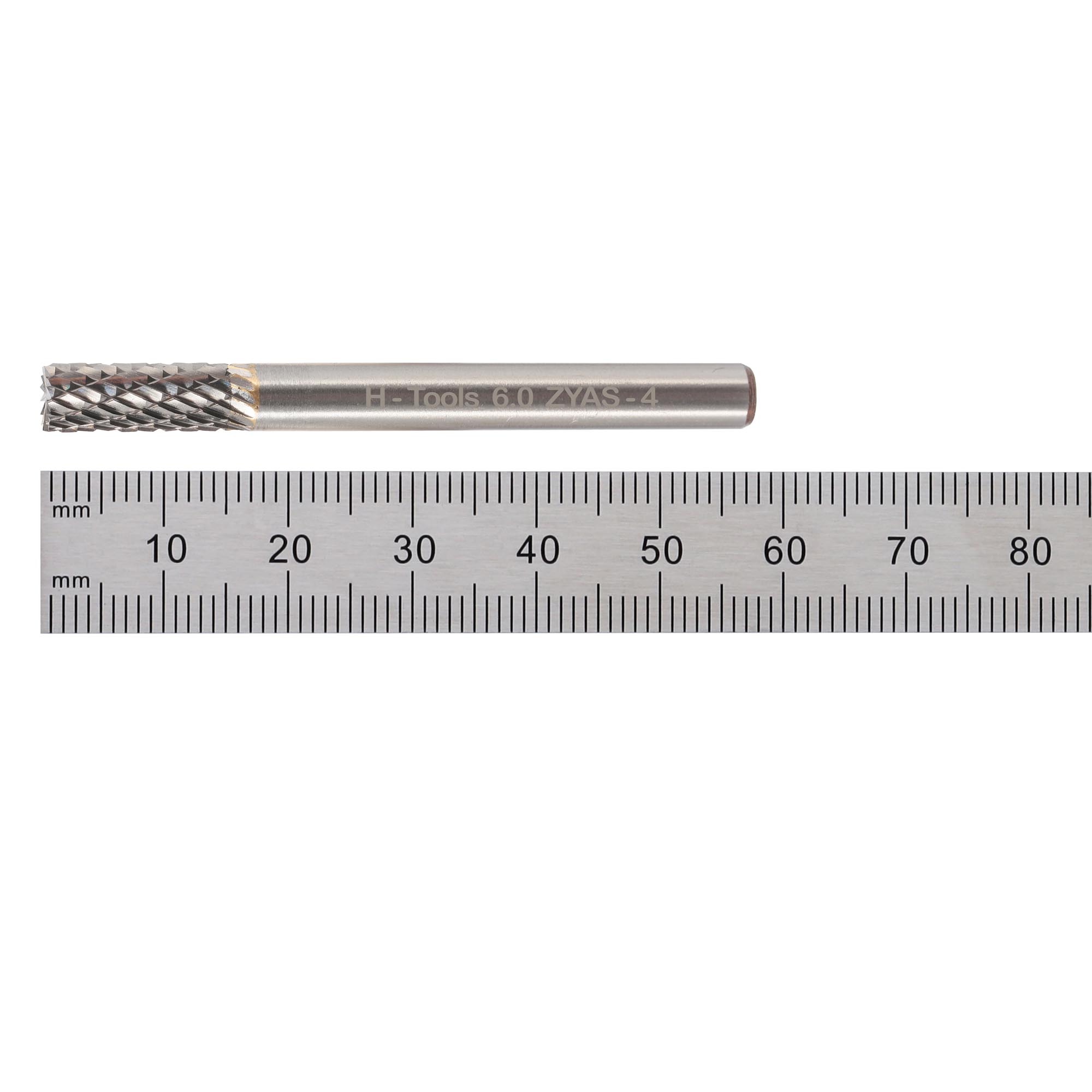 Бор-фреза твердосплавная H-Tools B(ZYAS) 6,0x18x58x6мм HM 116015HT